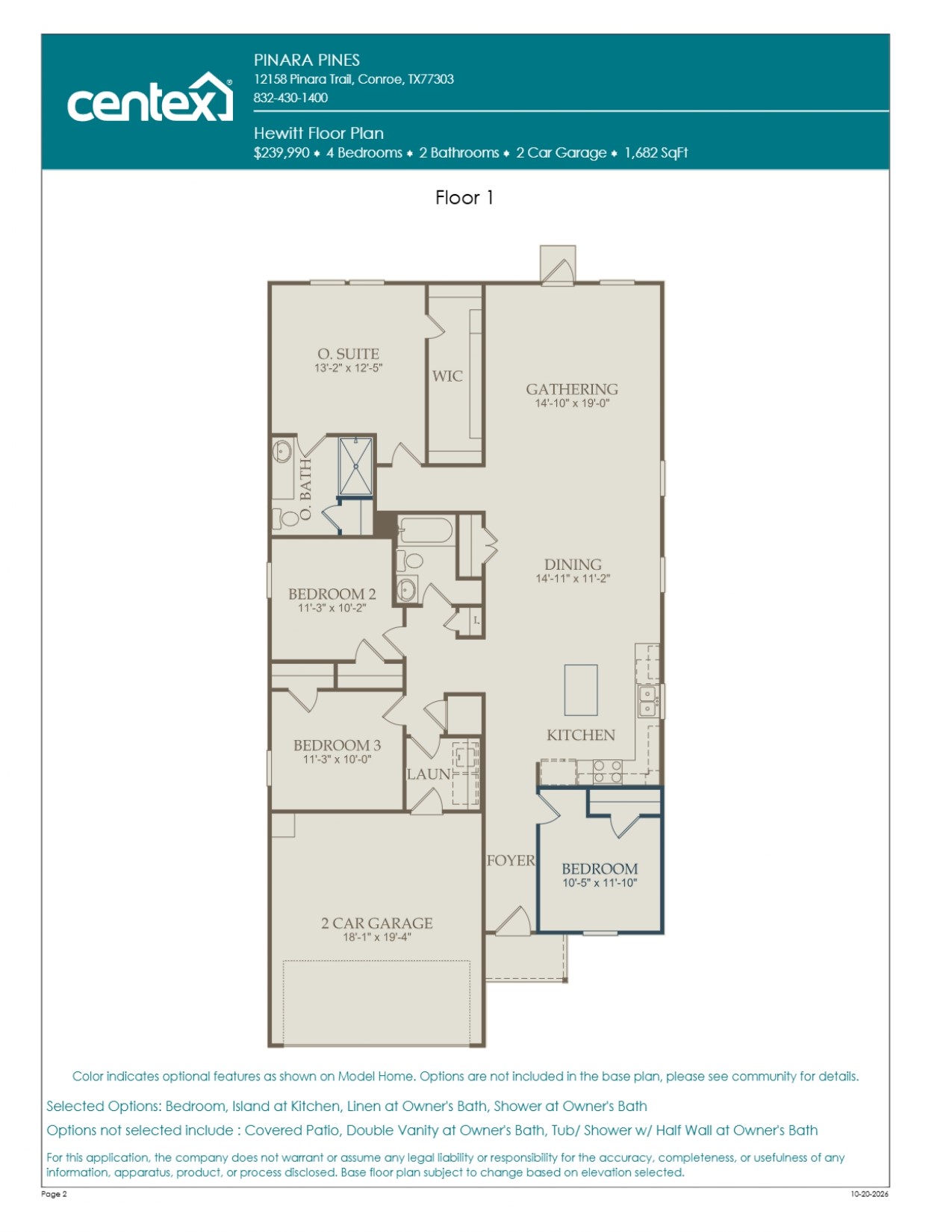 12123 Pinara Trail, Conroe, TX 77303