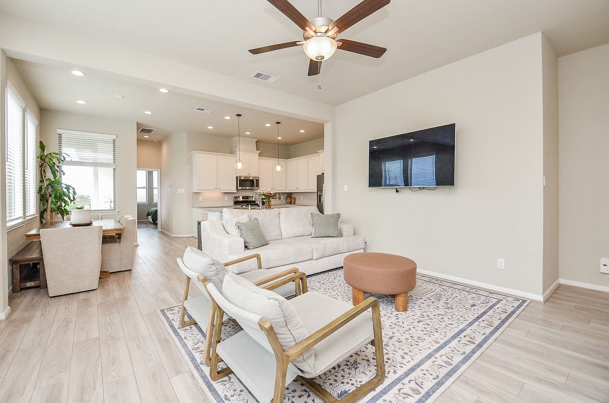 Main living space on the first floor