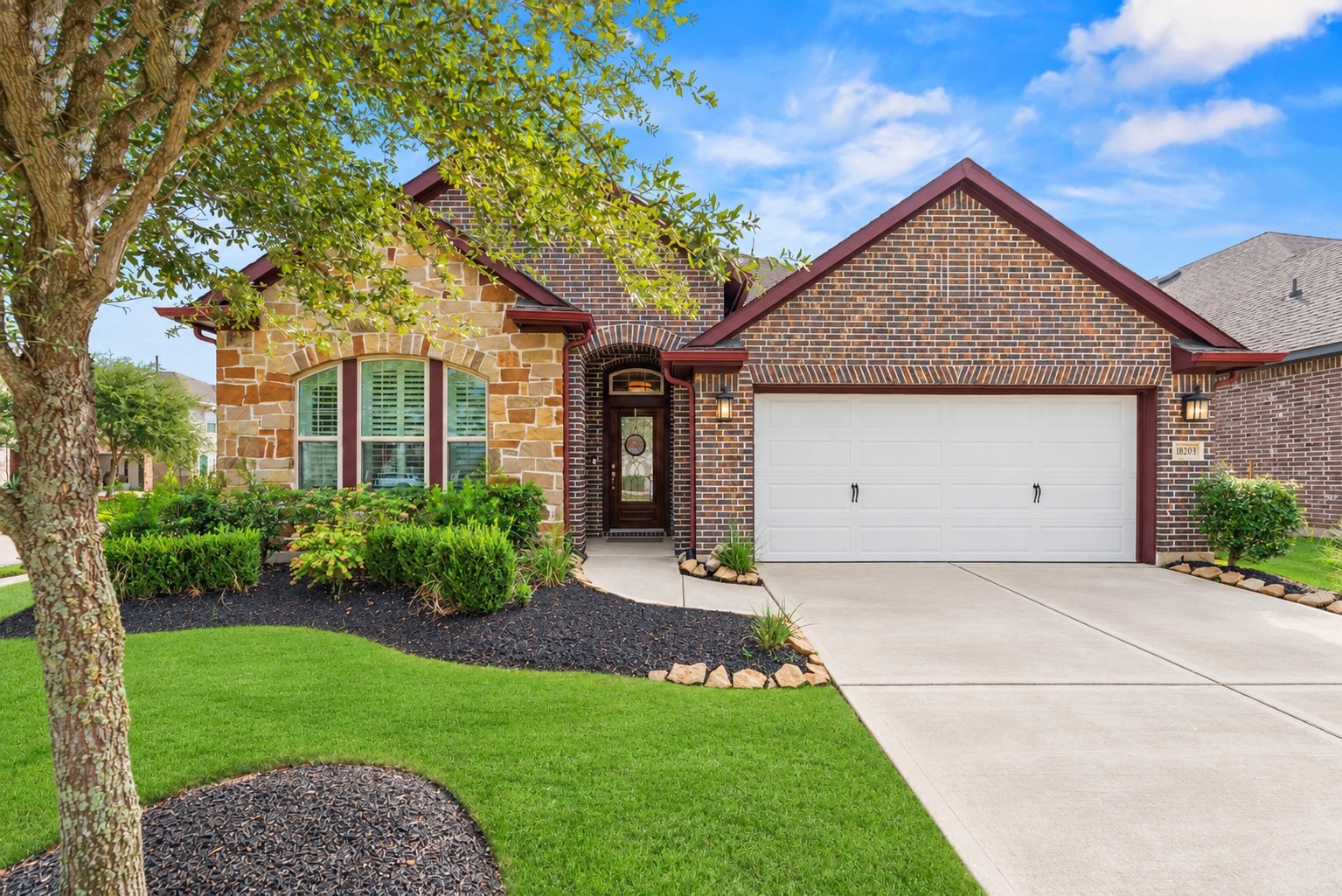 Corner lot with great curb appeal.