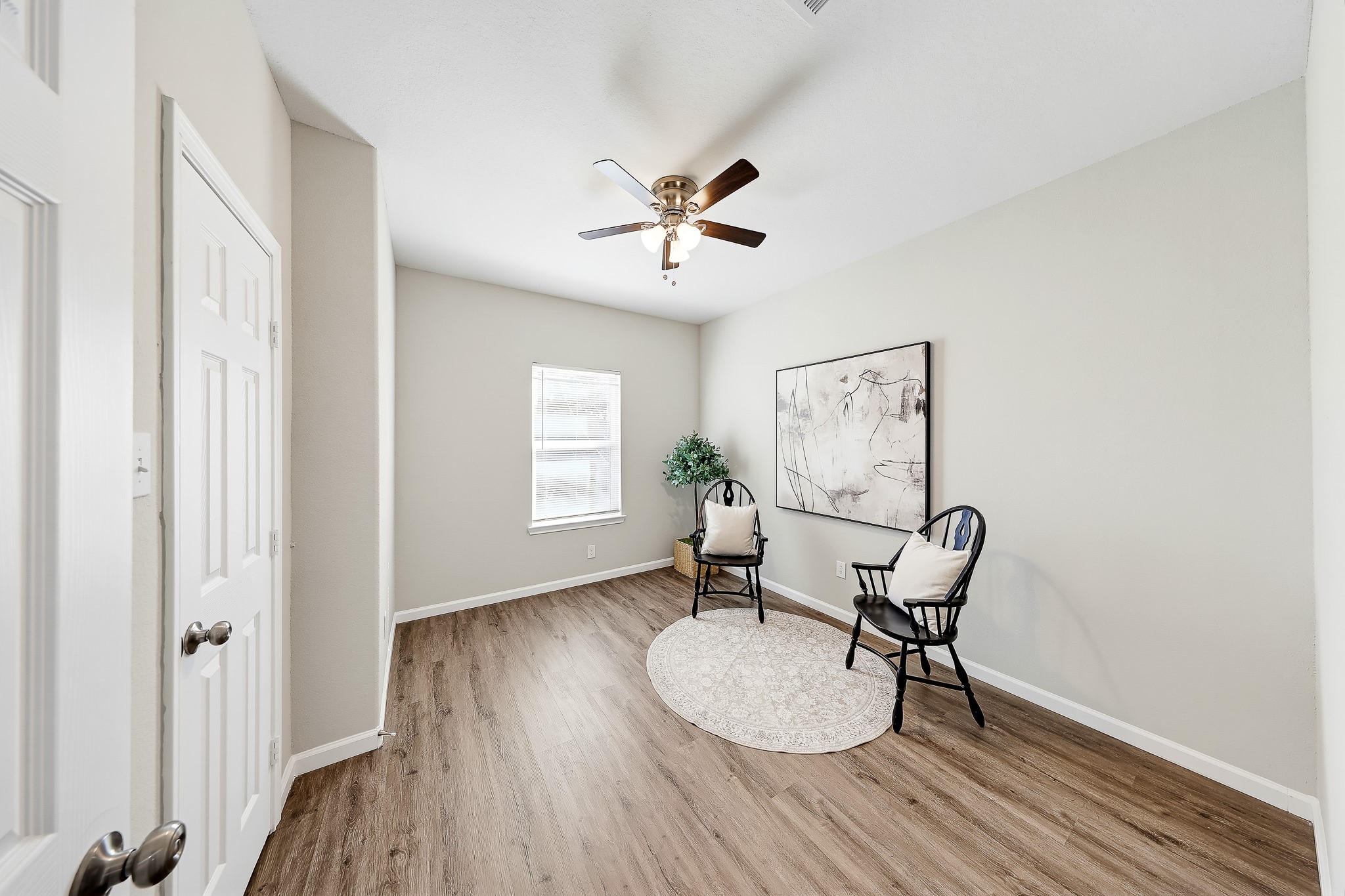 A flexible upstairs bedroom gives you room to create a space that fits your life.