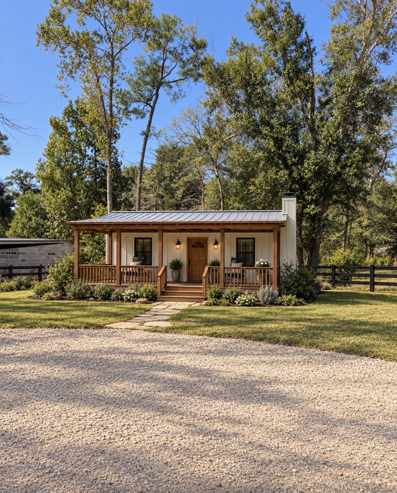 Rendering Rental House on the Property.
