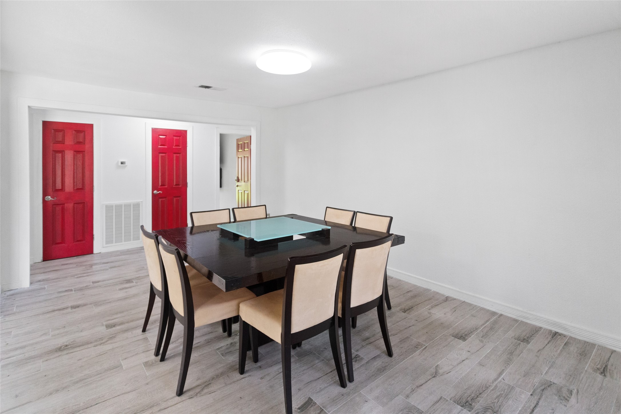 Another view of the formal dining area. Big enough for a large table perfect for enternaining your guests!