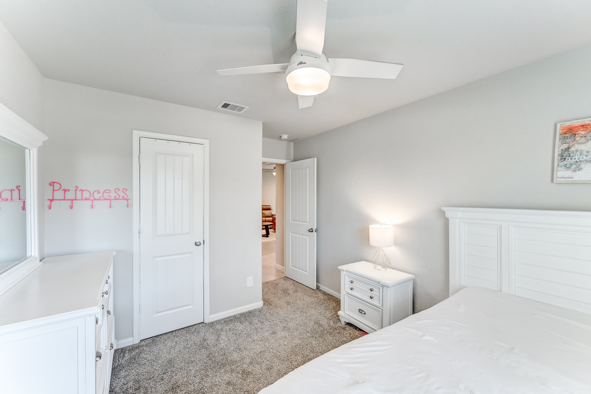 Spacious second bedroom