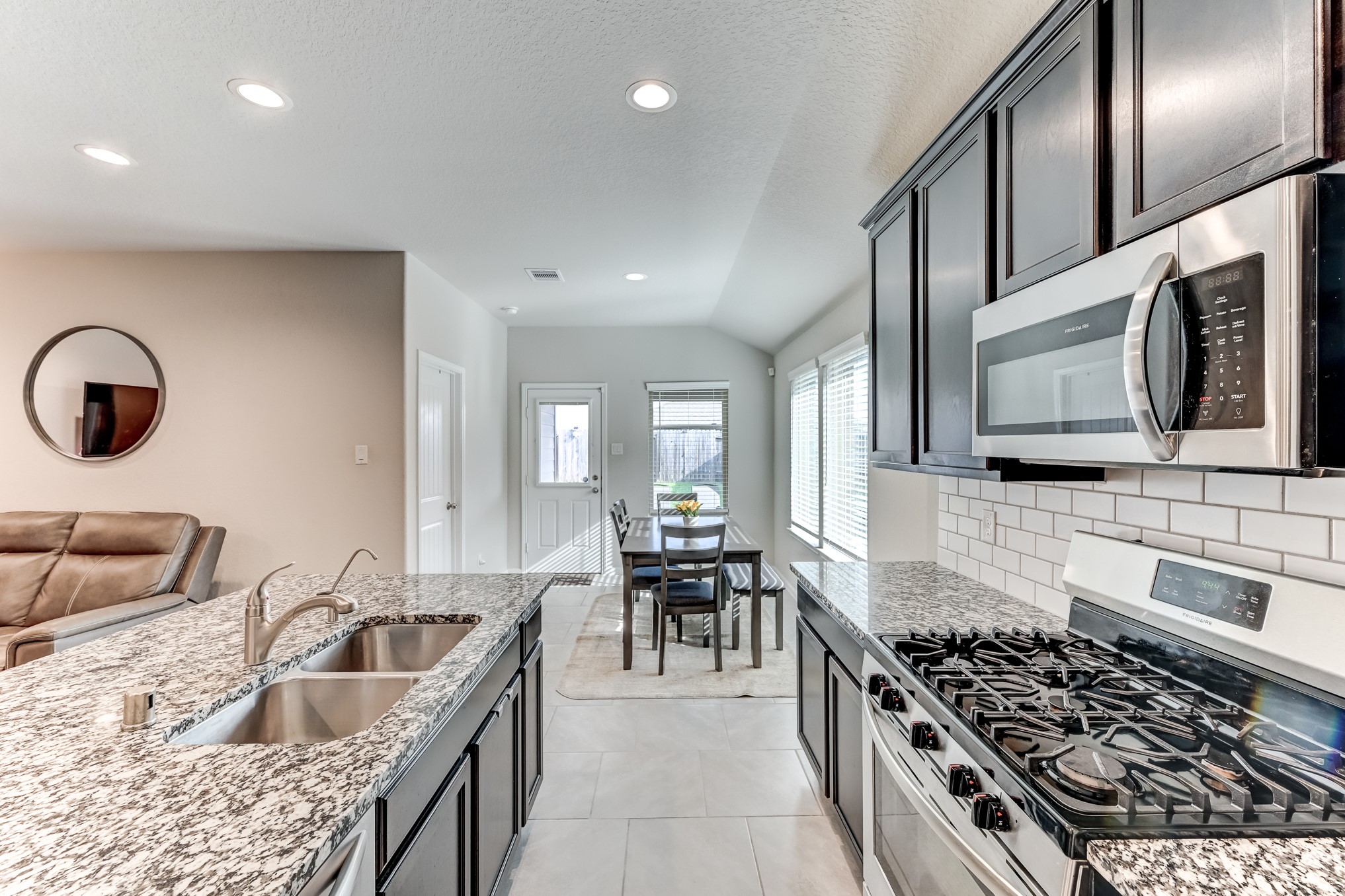 Kitchen with ample cabinetry