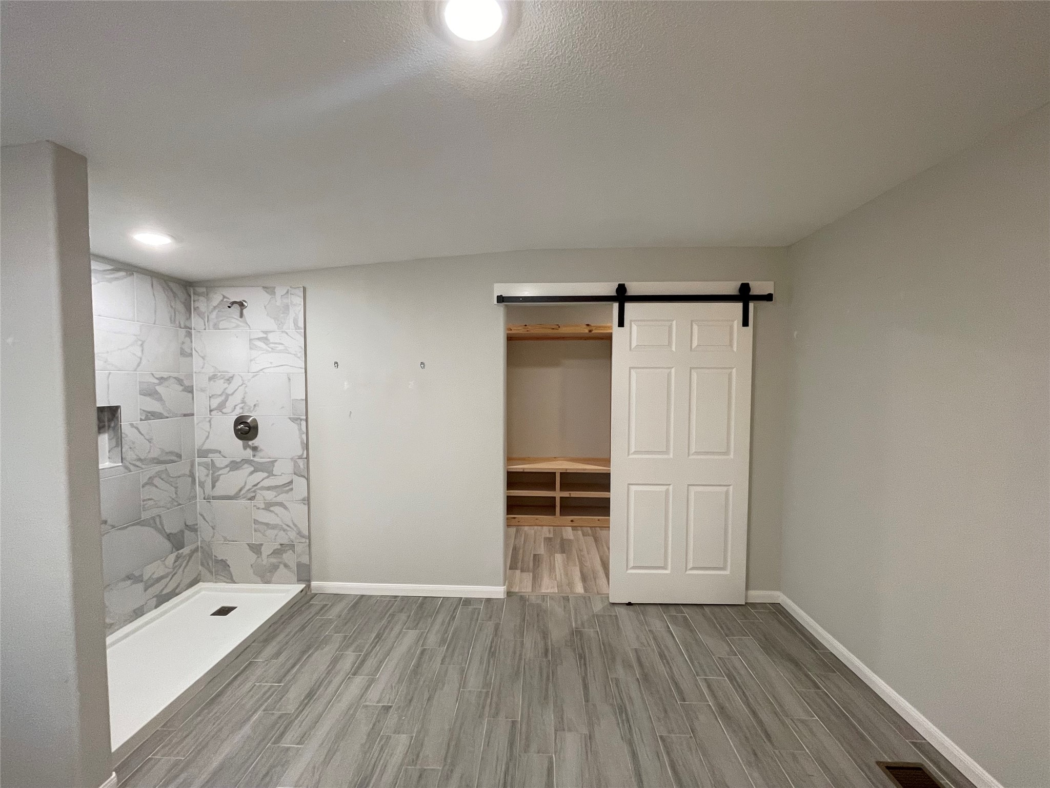 PRIMARY BATHROOM FROM INSIDE