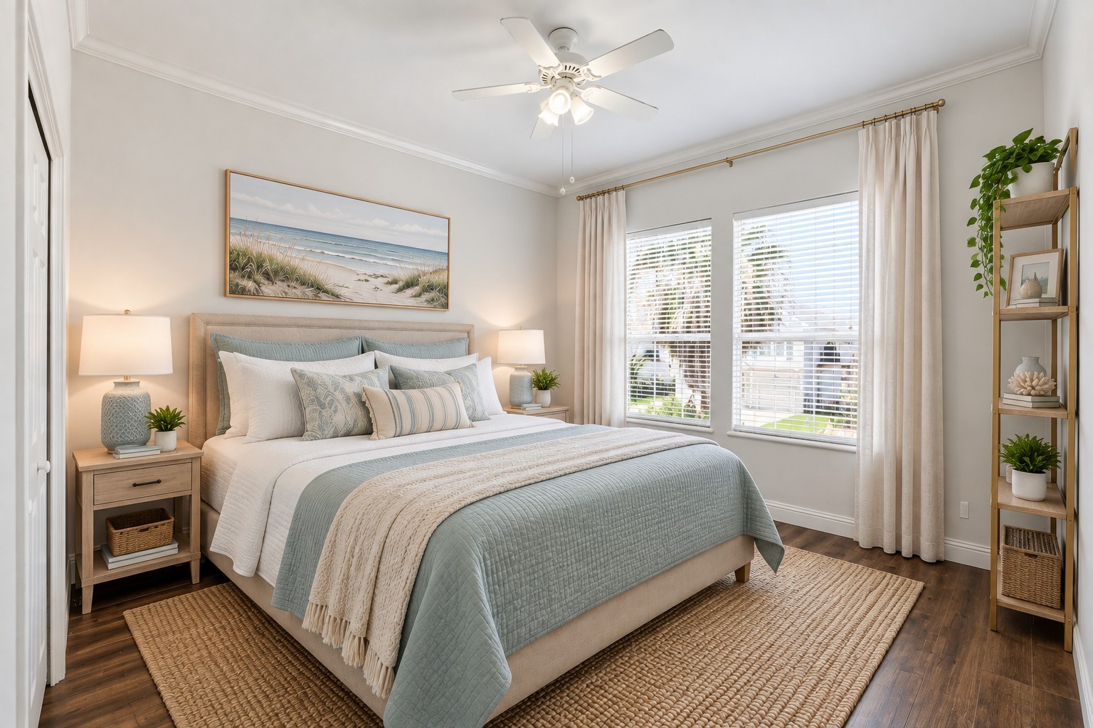 BedroomVirtually Staged