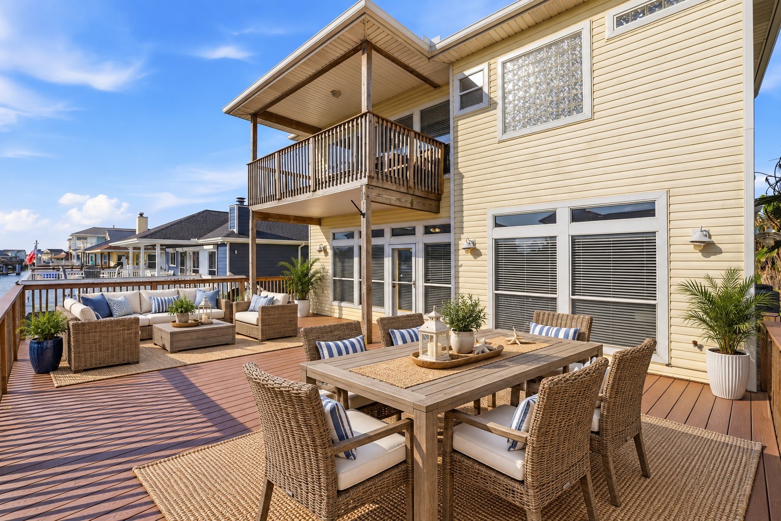 Back DeckVirtually Staged