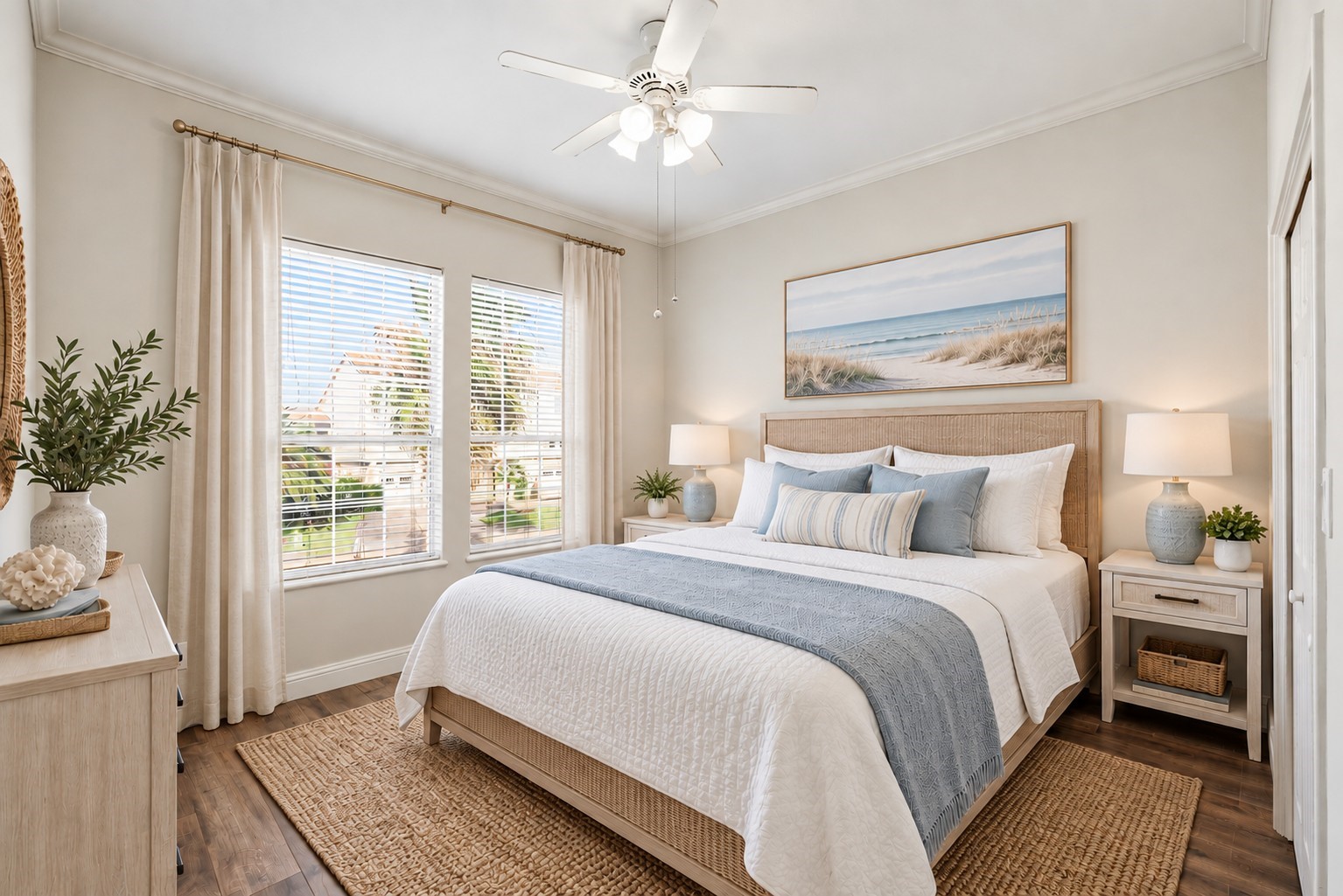 BedroomVirtually Staged