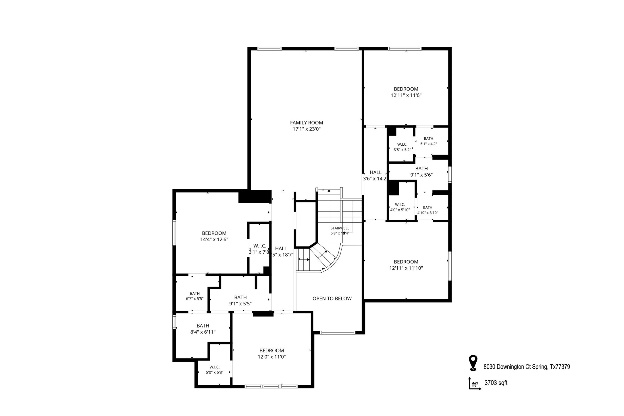 8030 Downington Court, Spring, TX 77379 8030 Downington Court, Spring, TX 77379