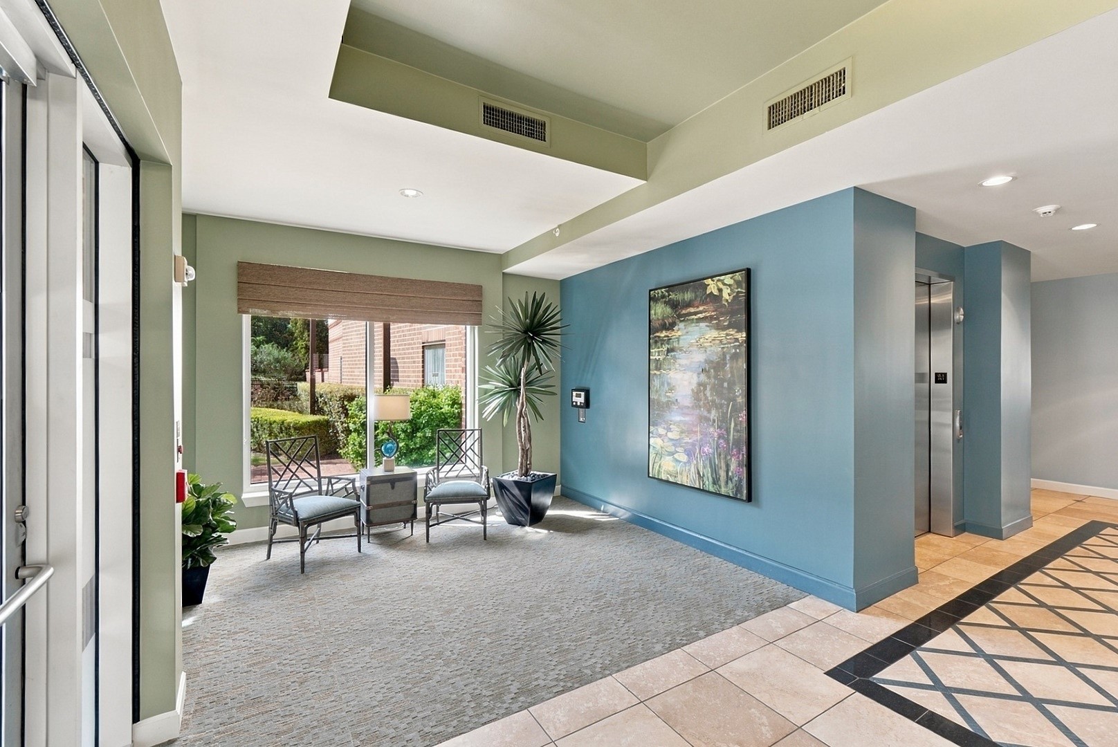 Distinctive architectural details and stylish finishes create a memorable first impression.