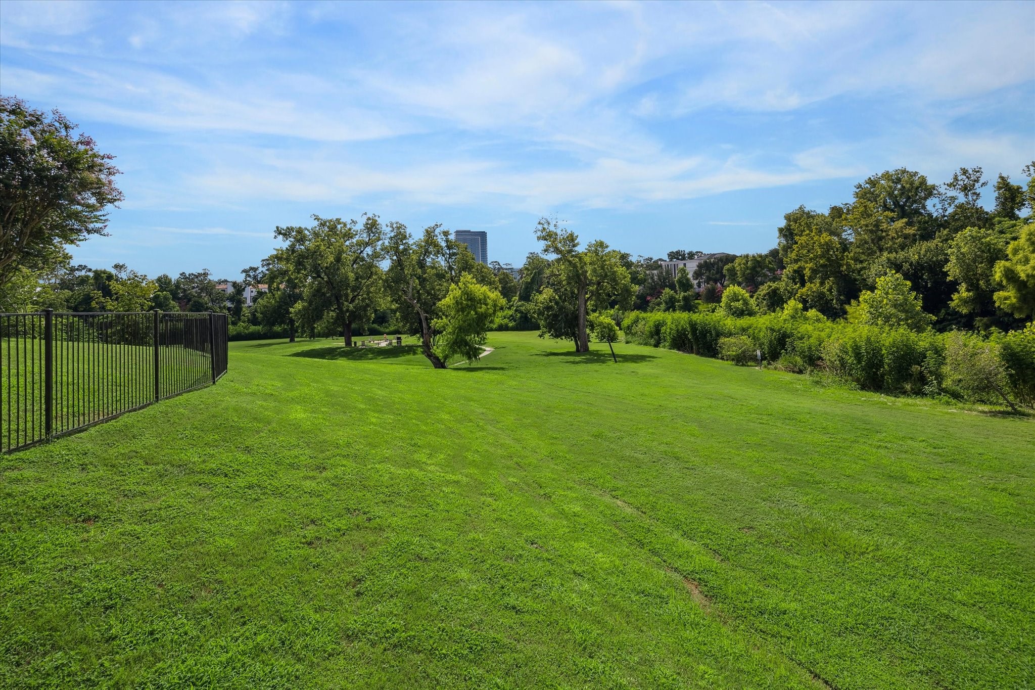 More green space to enjoy.
