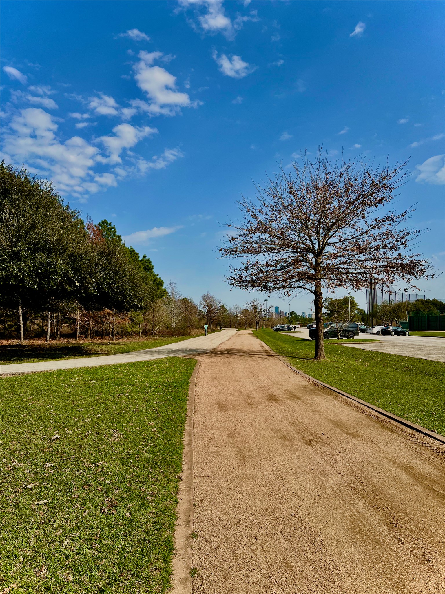 Memorial park minutes away with lots of trail to jog, walk or play golf.