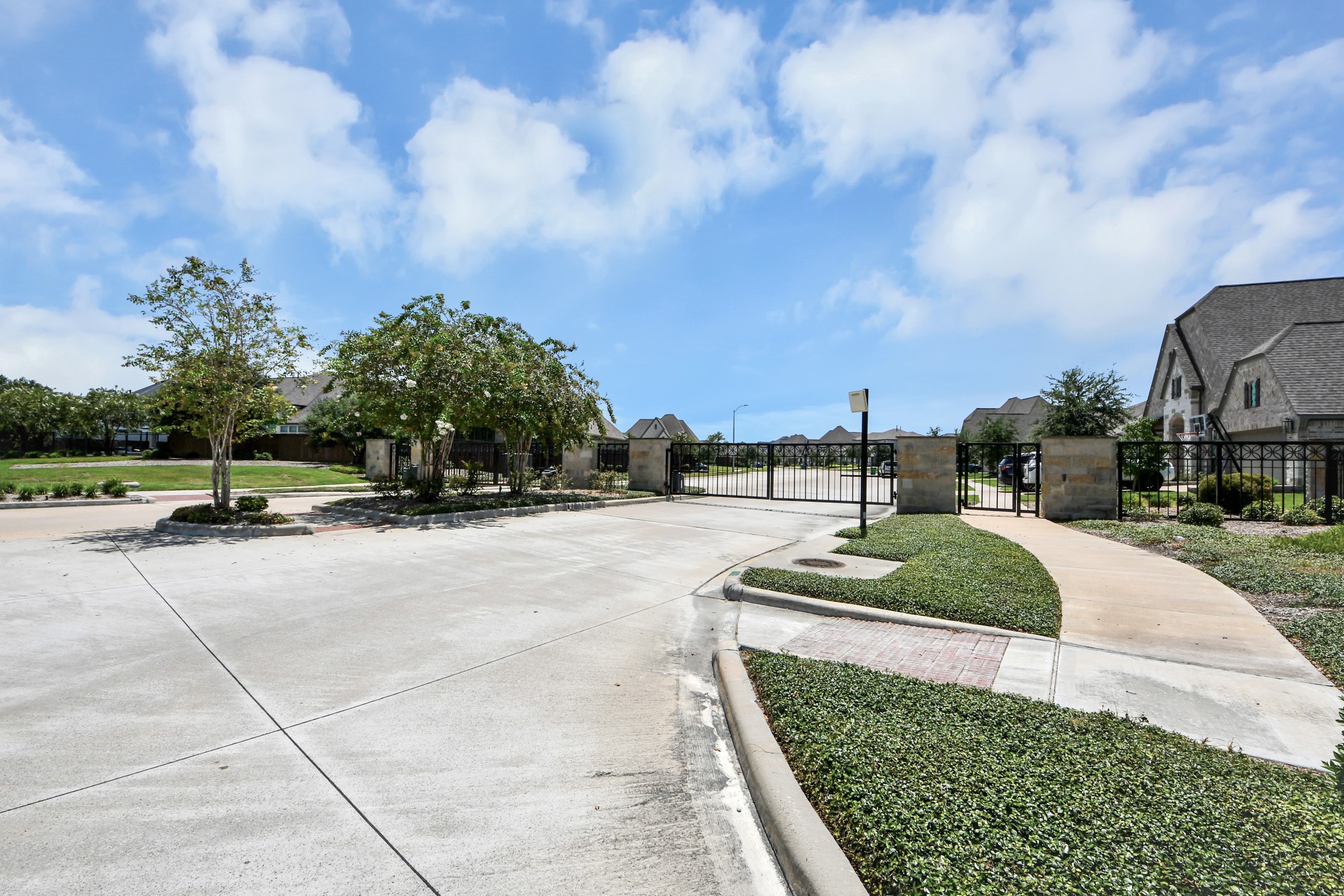 Gated community.