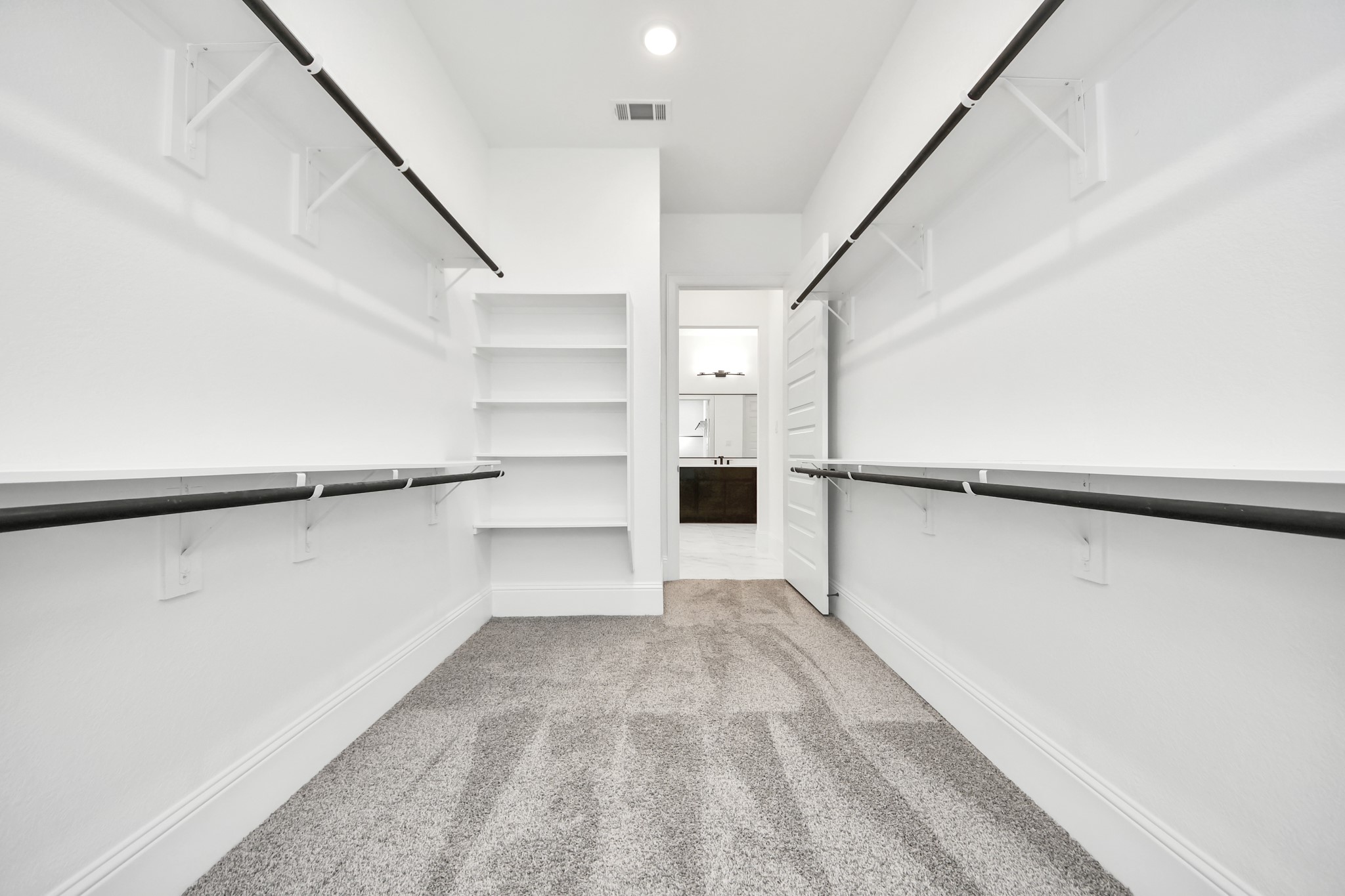 Primary closet
