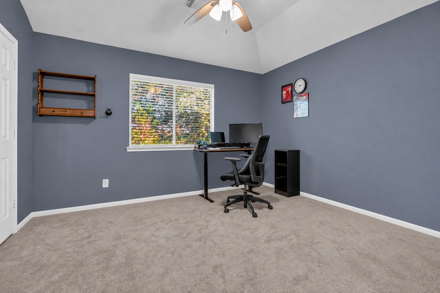The first of the secondary bedrooms.