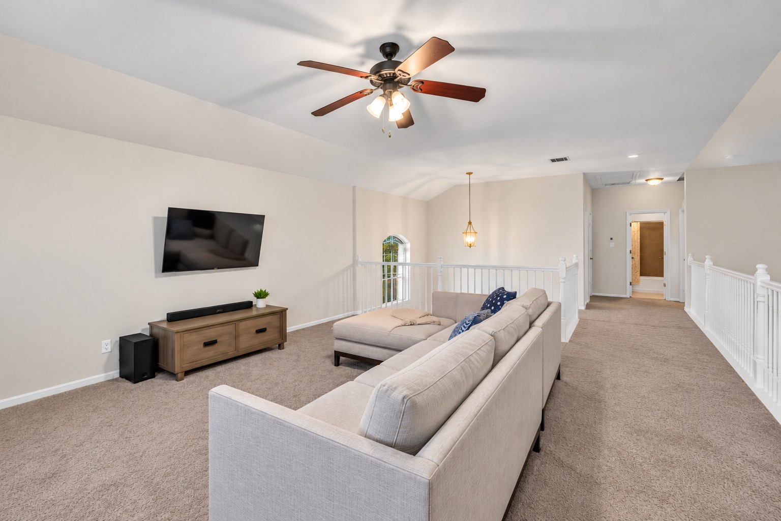 Another look at the gameroom as we head to the other side of the home upstairs.