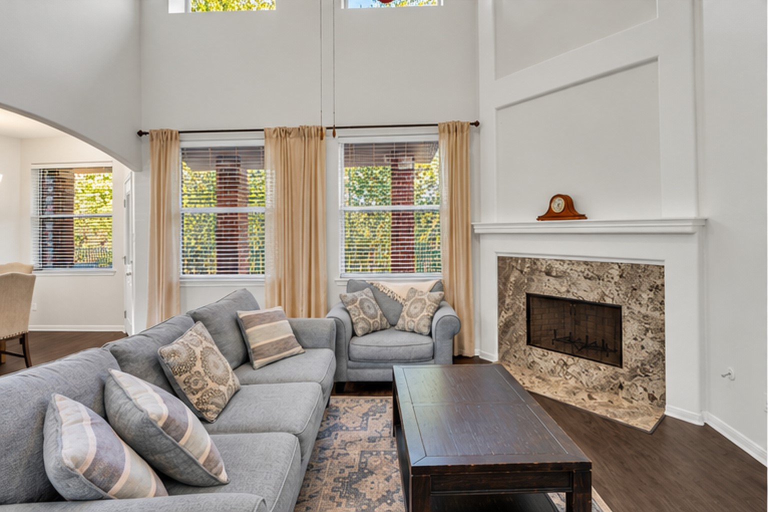 Great look at your new living room.