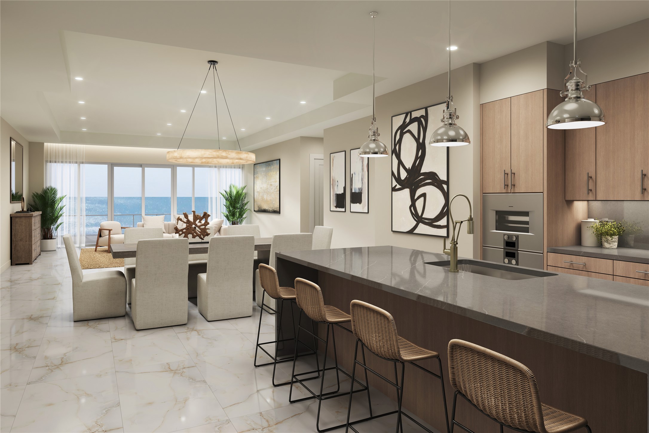 Discover a spacious living area and a private balcony where you can experience the charm of coastal living. Discover a spacious living area and a private balcony where you can experience the charm of coastal living.