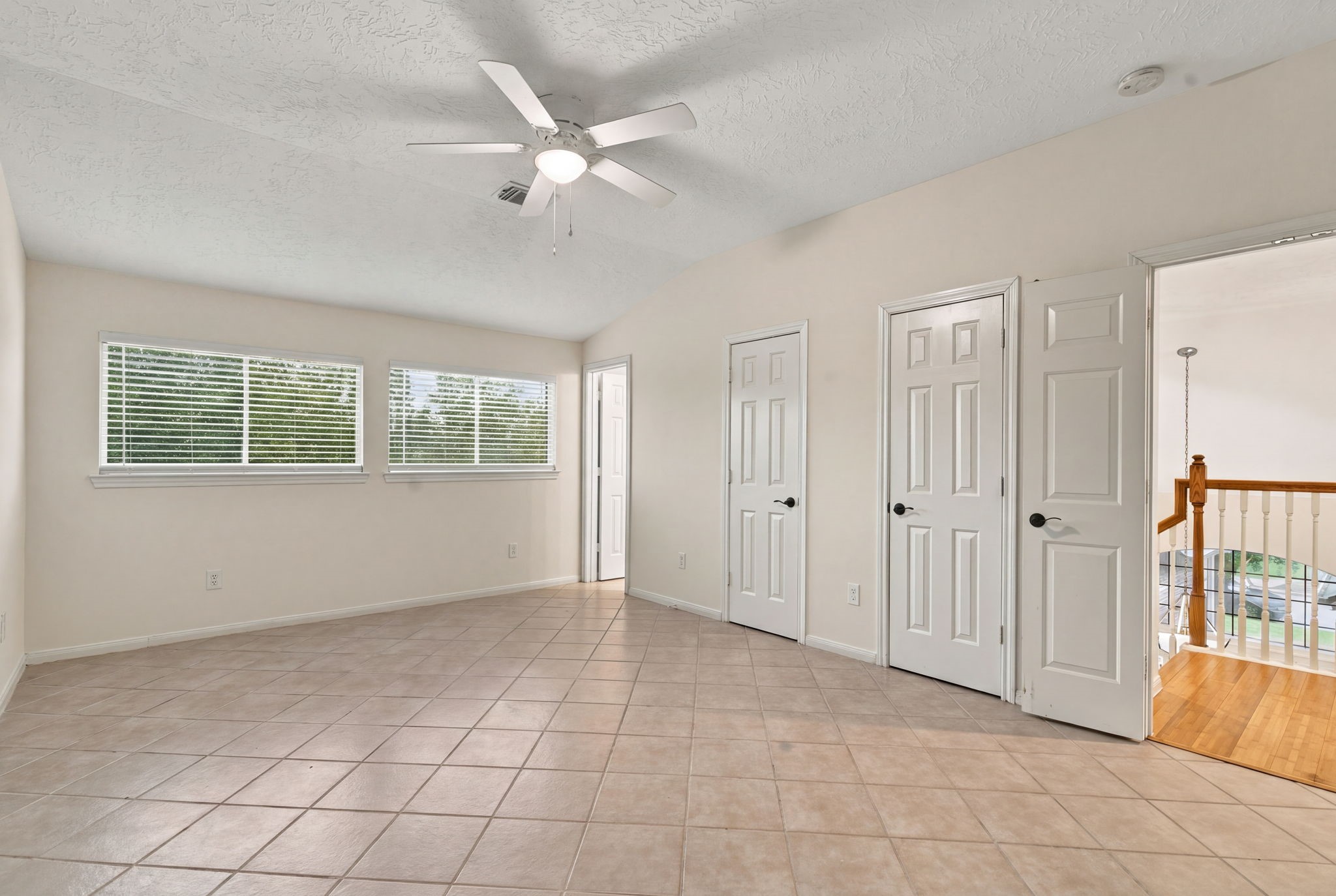 Another look at this upstairs flex room.