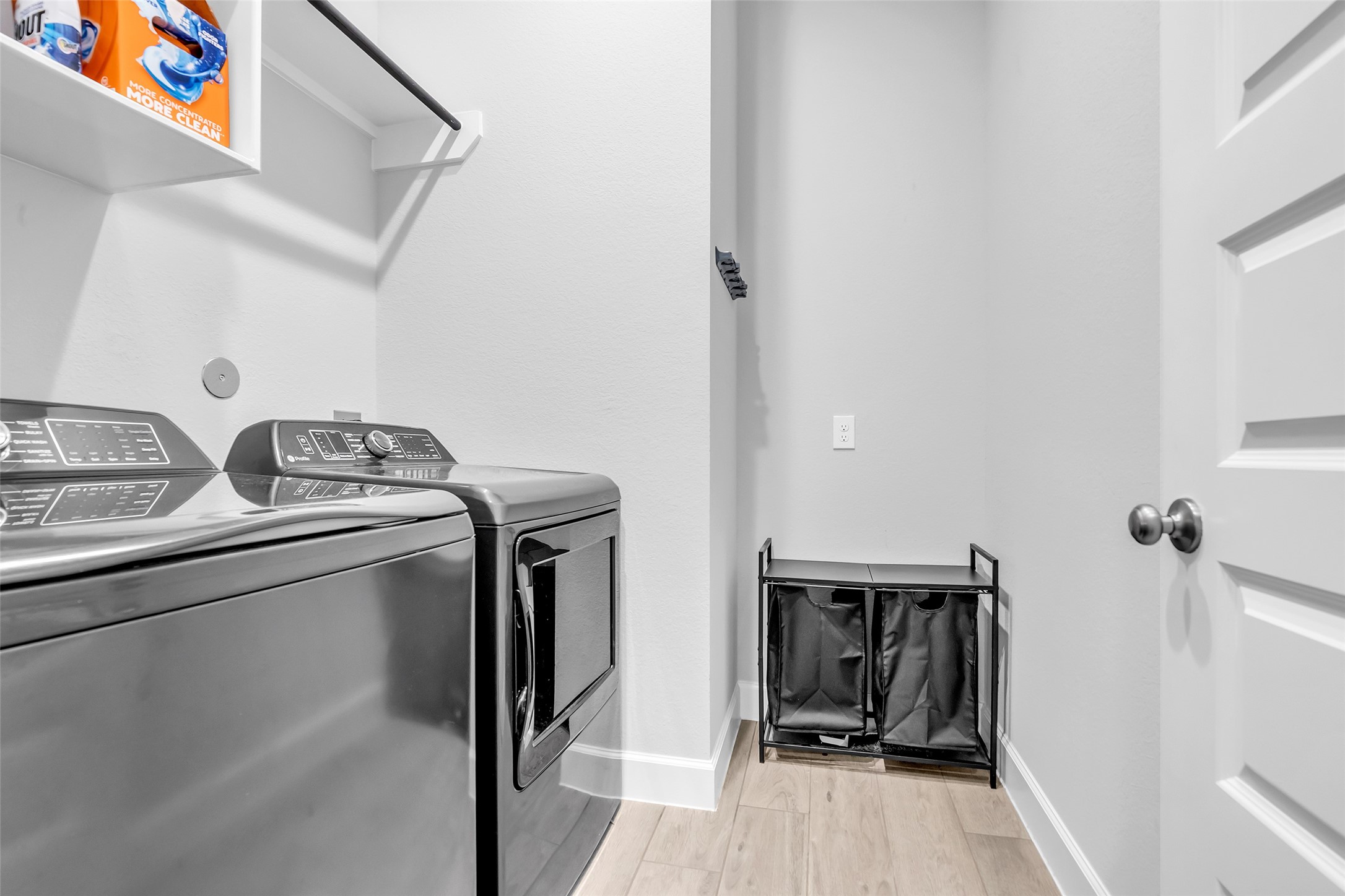 Your Modern Utility Room Even Features Space For An Additional Freezer/Fridge