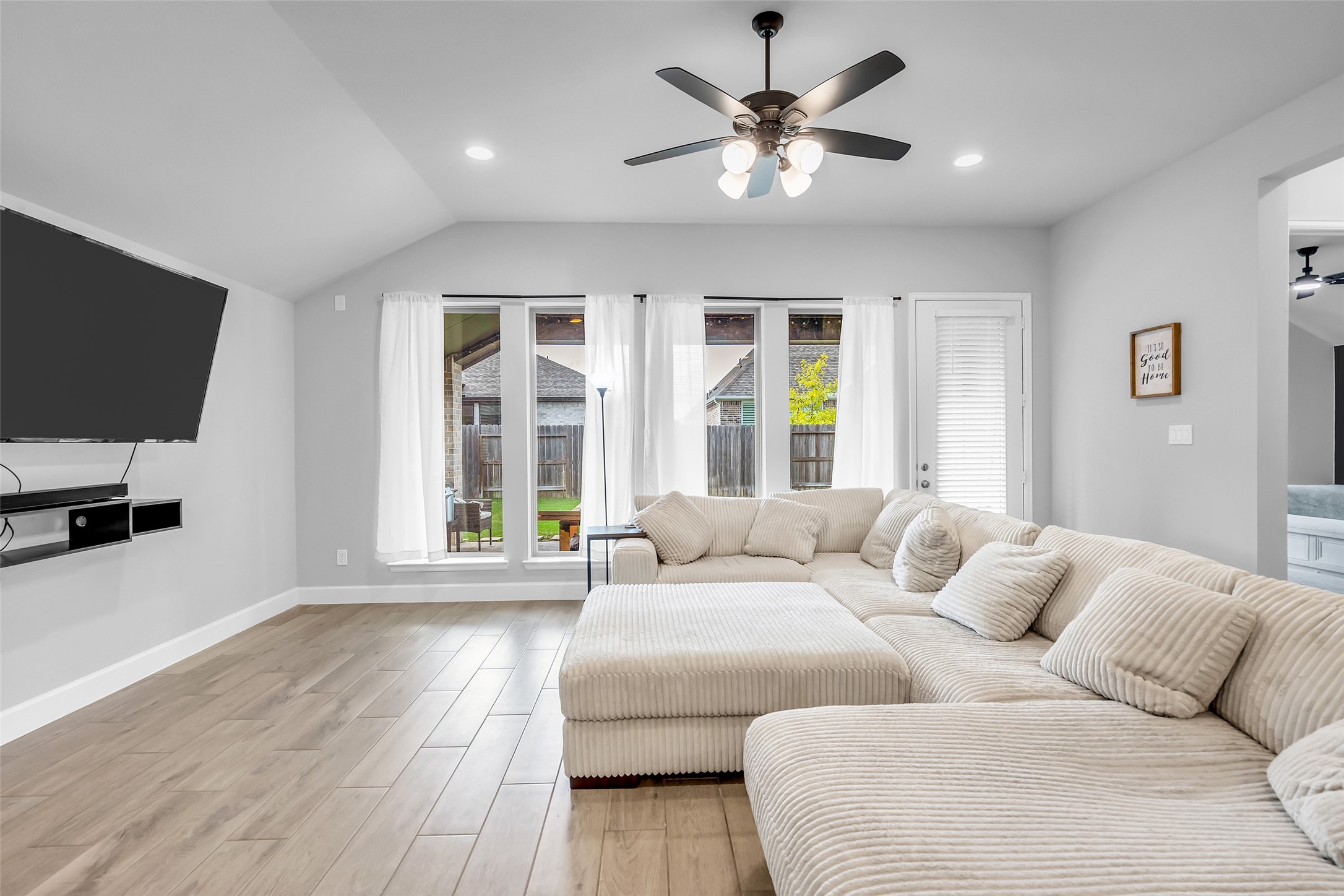Your Elegant Living Room Awaits your Personalization.