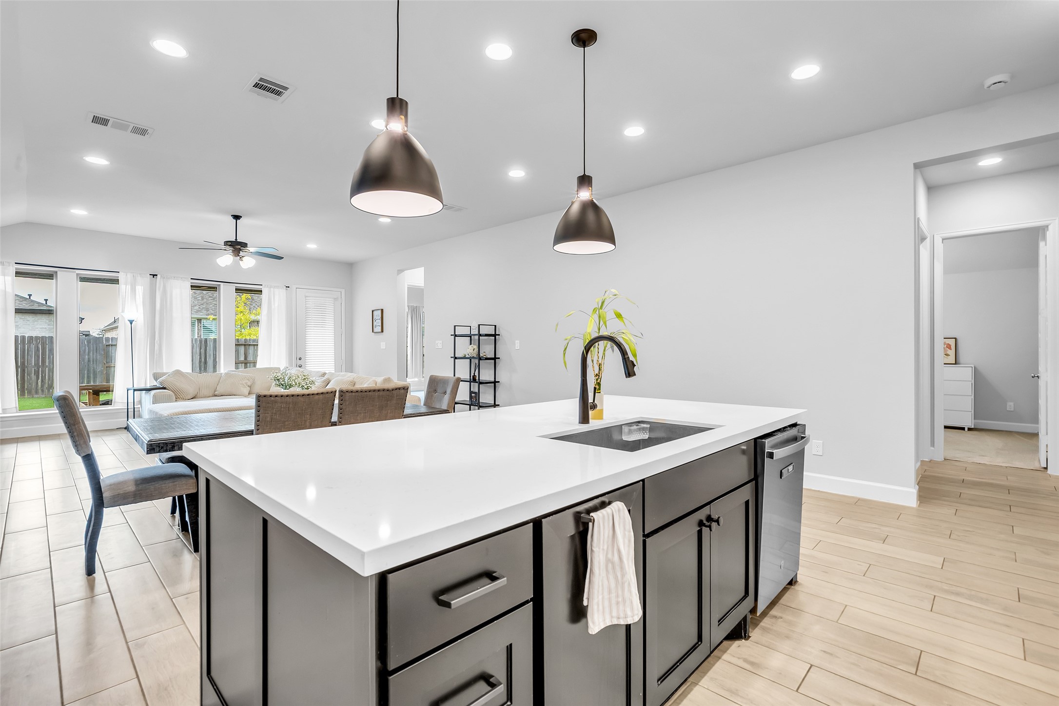 Be Connected & Entertained As You Enjoy Being in Your Spacious & Bright Kitchen!