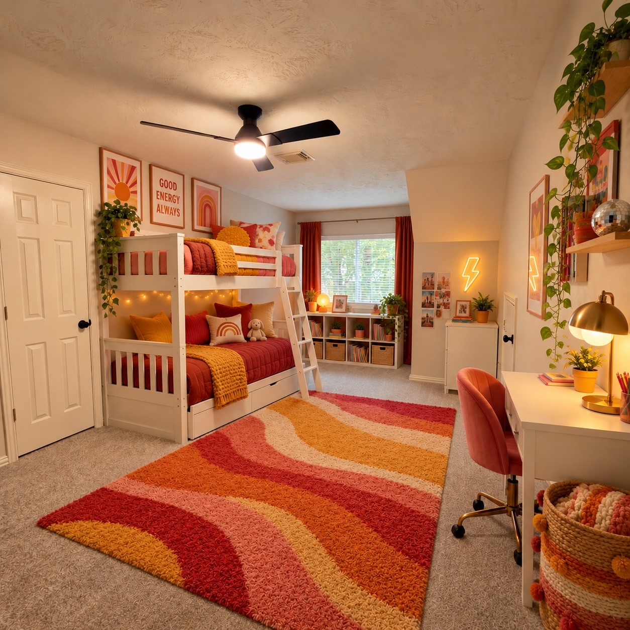 Bedroom 4 AI Staged
