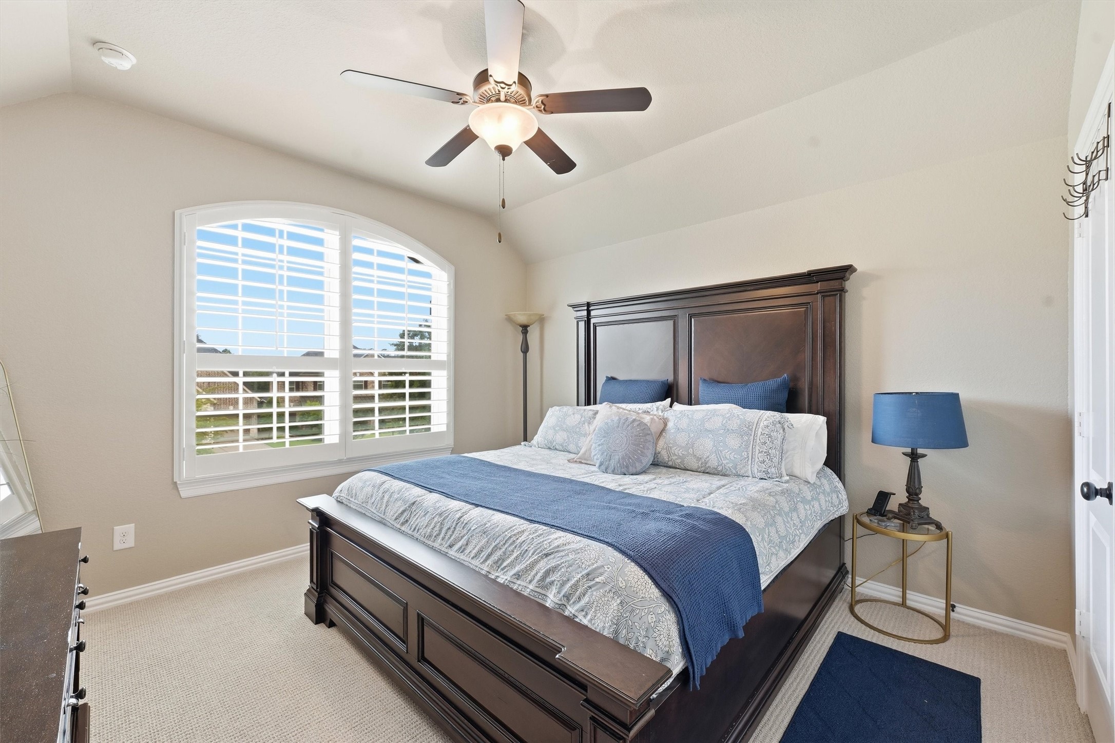 Bedrooms with generous closet space.