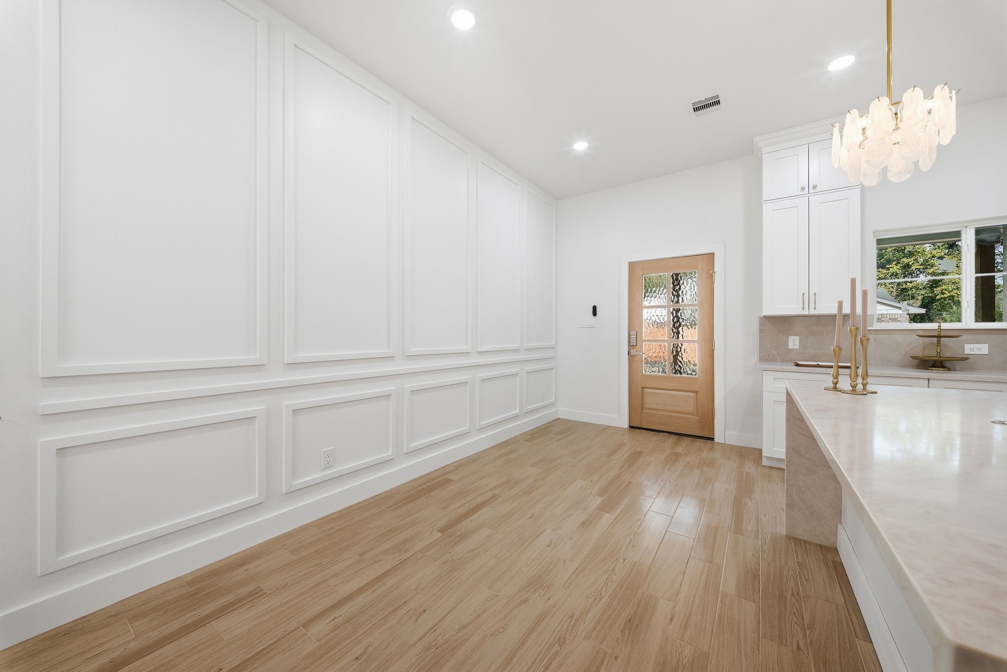 Accent wall