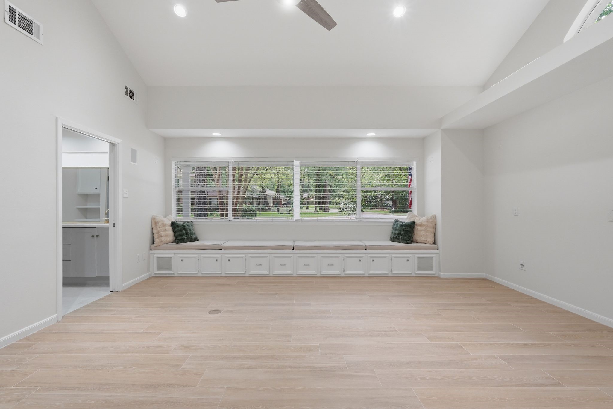 Here is one more view of how much natural light this room has. This is a truly move in ready space. Now let's go look at your primary ensuite.