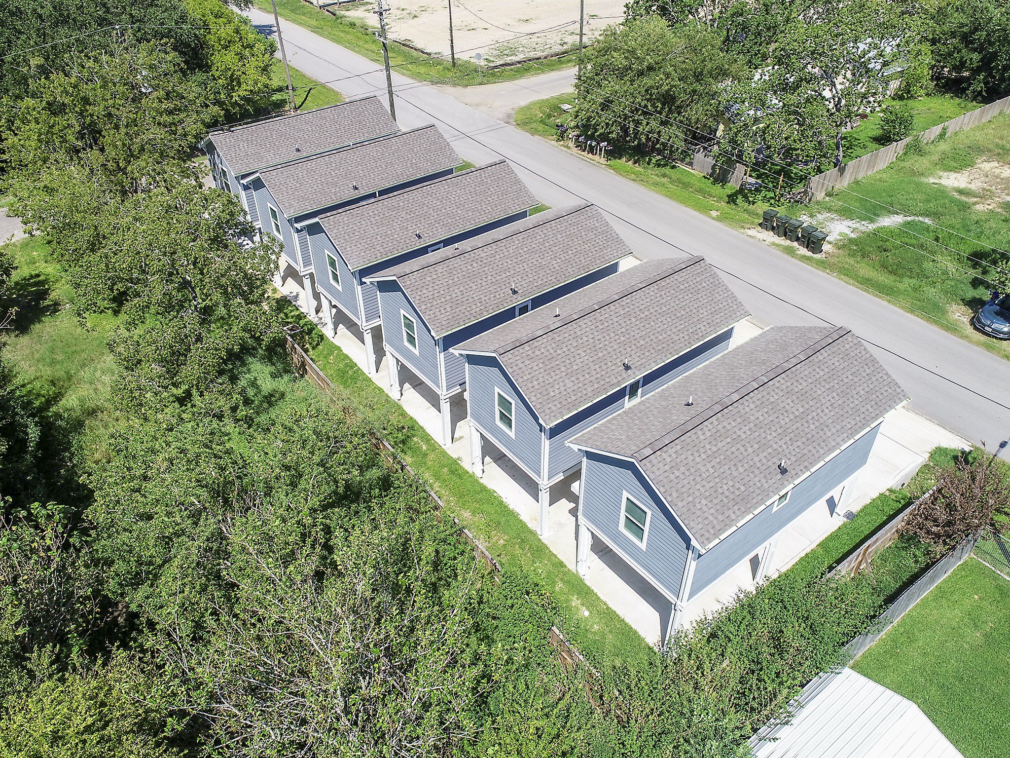 Aerial view from the back.