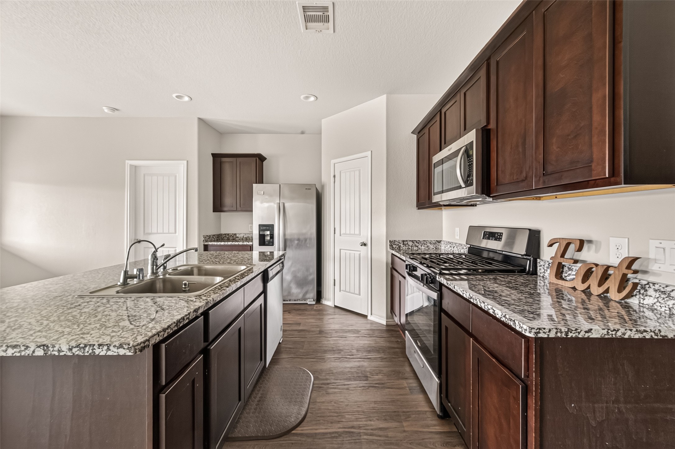 Lots of natural sunlight in the Kitchen.