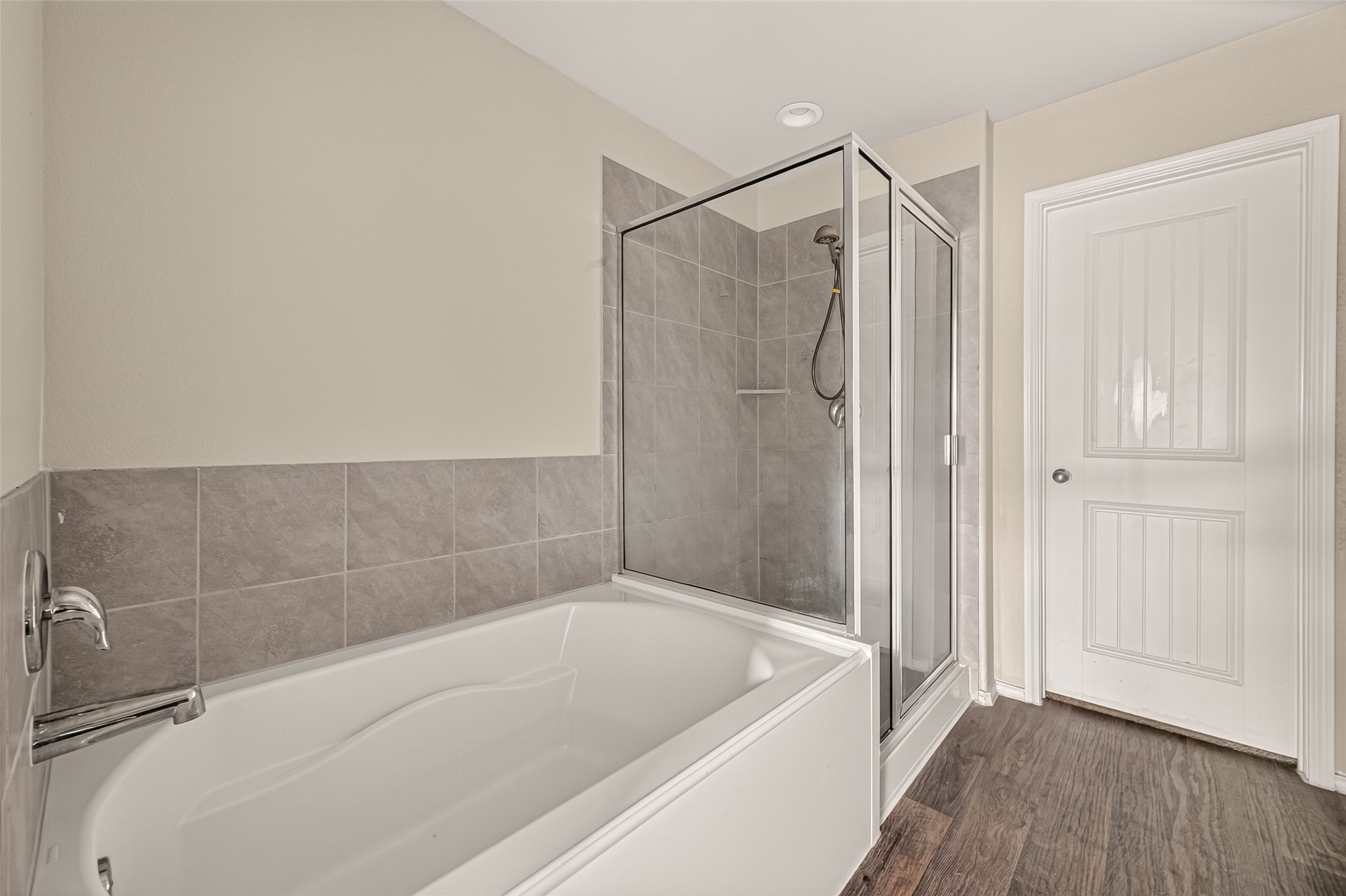 Master bathroom.