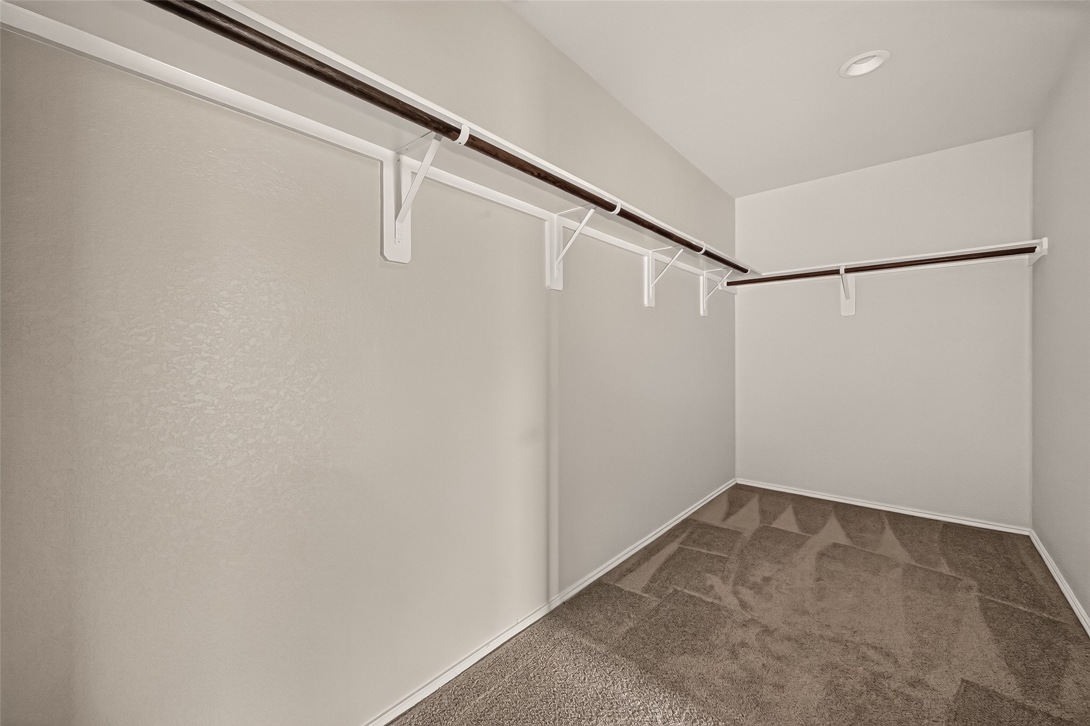 Decent size Master closet.
