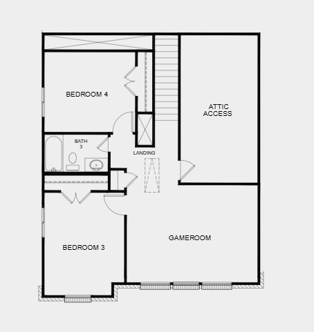 Additional Highlights Include: 36" Contemporary front door and gas line at patio.