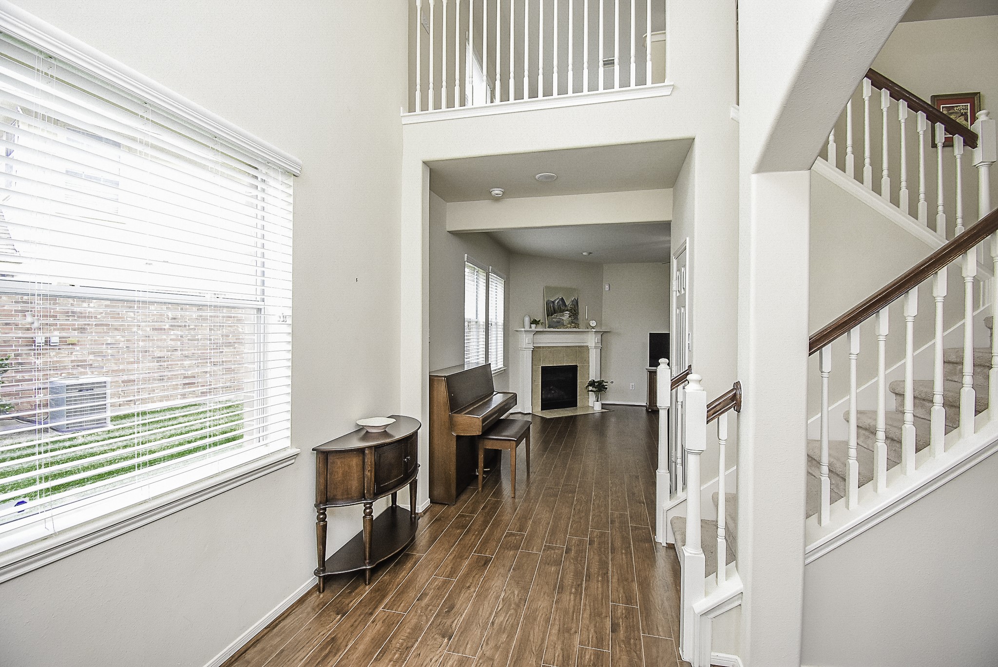 Abundant natural light in the welcoming entryway.