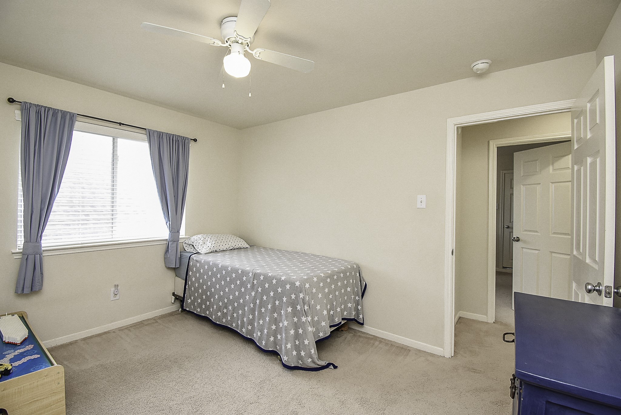 Alternate view of the spacious secondary bedroom.