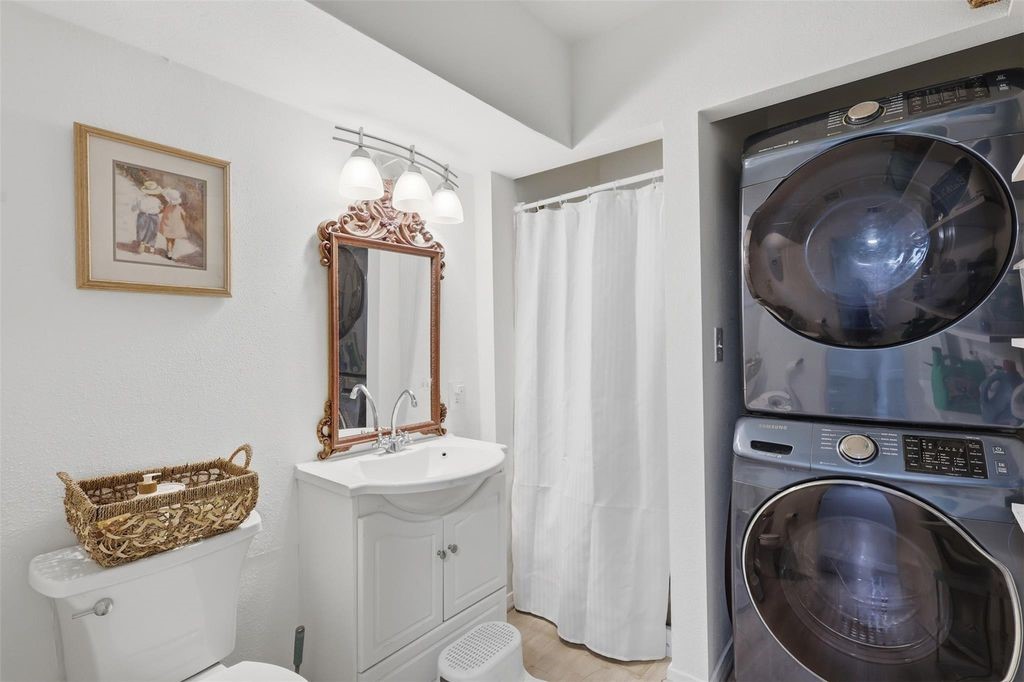 Bathroom and Laundry area