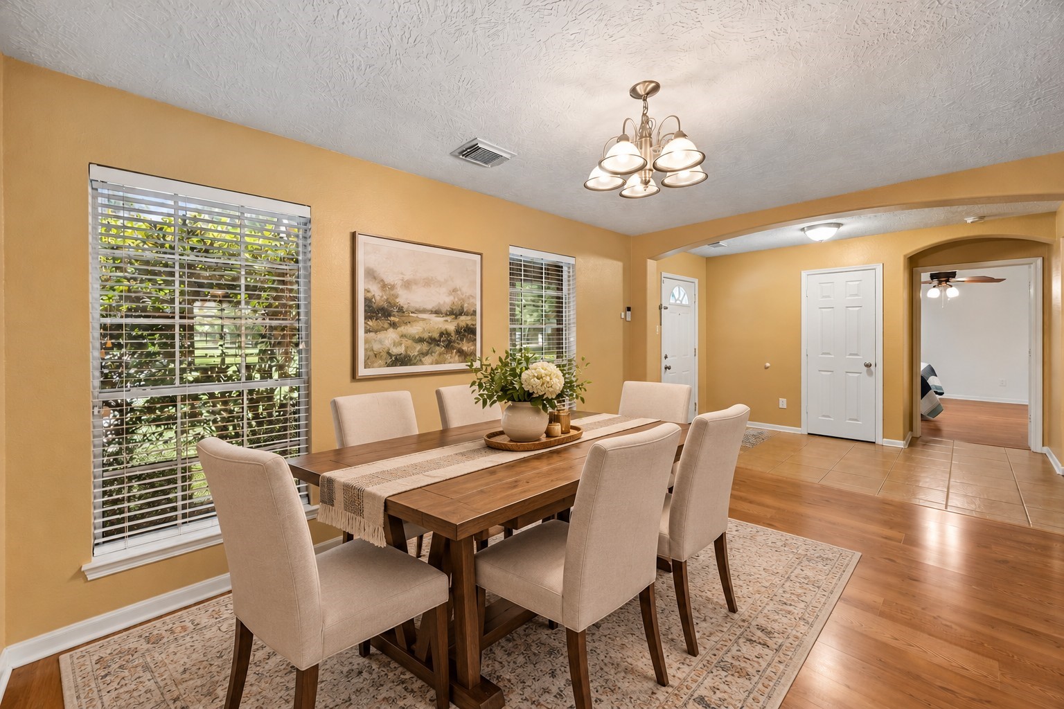 Dining AreaVirtually Staged (Currently used as office)