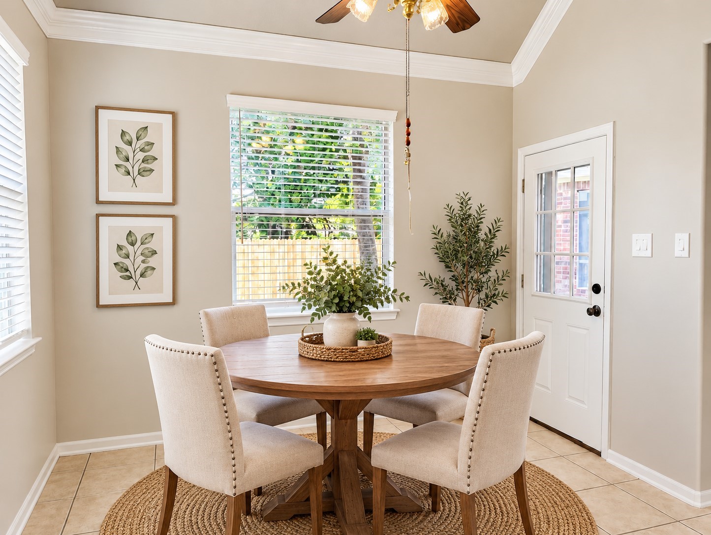 Staged BREAKFAST AREA