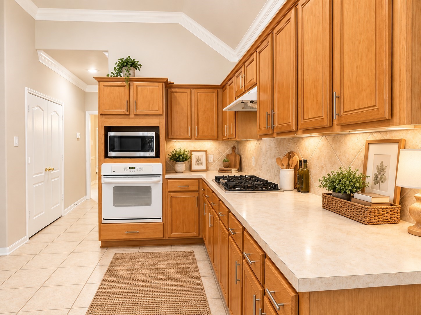 STAGED KITCHEN
