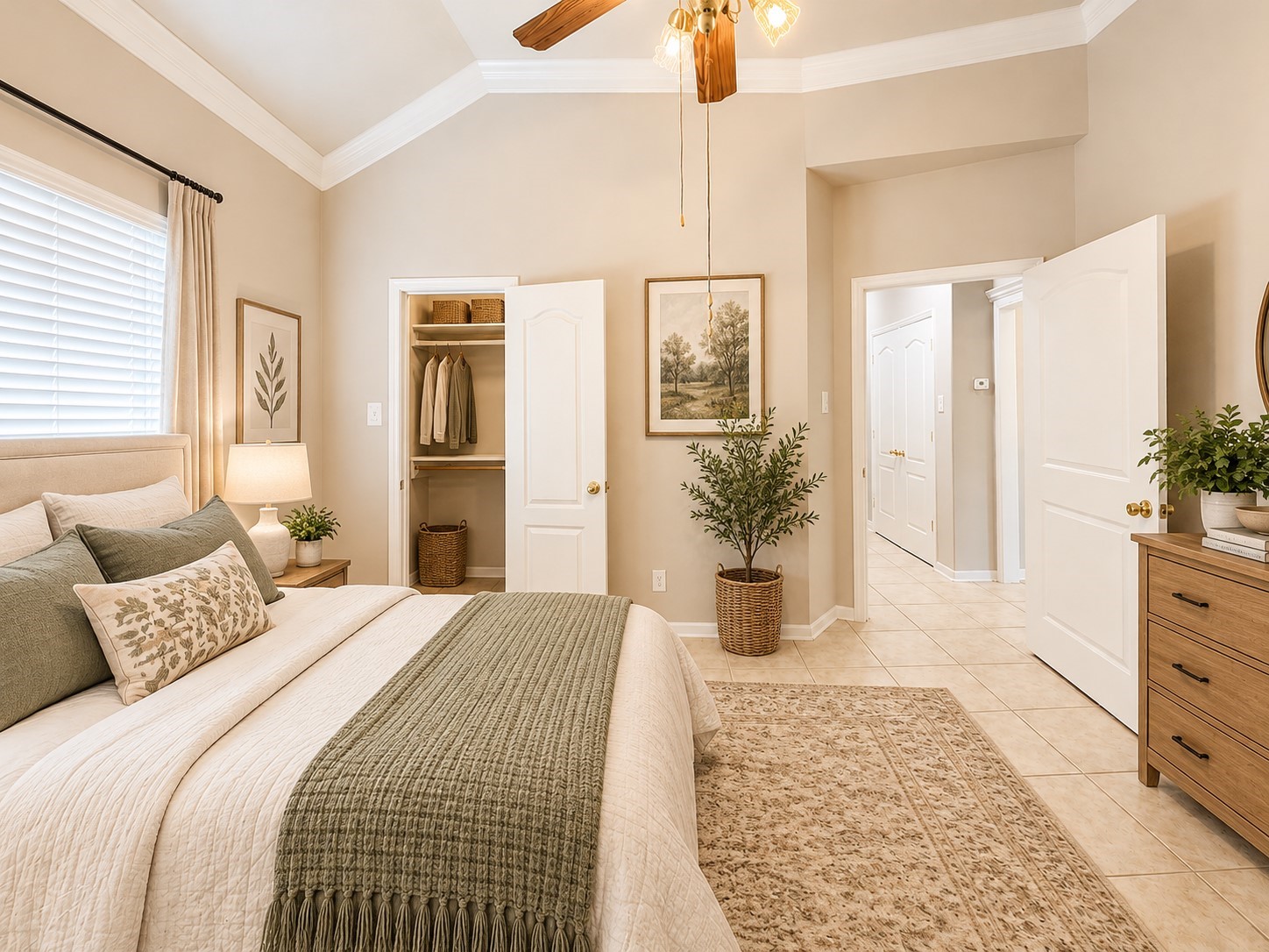 STAGED BEDROOM 3
