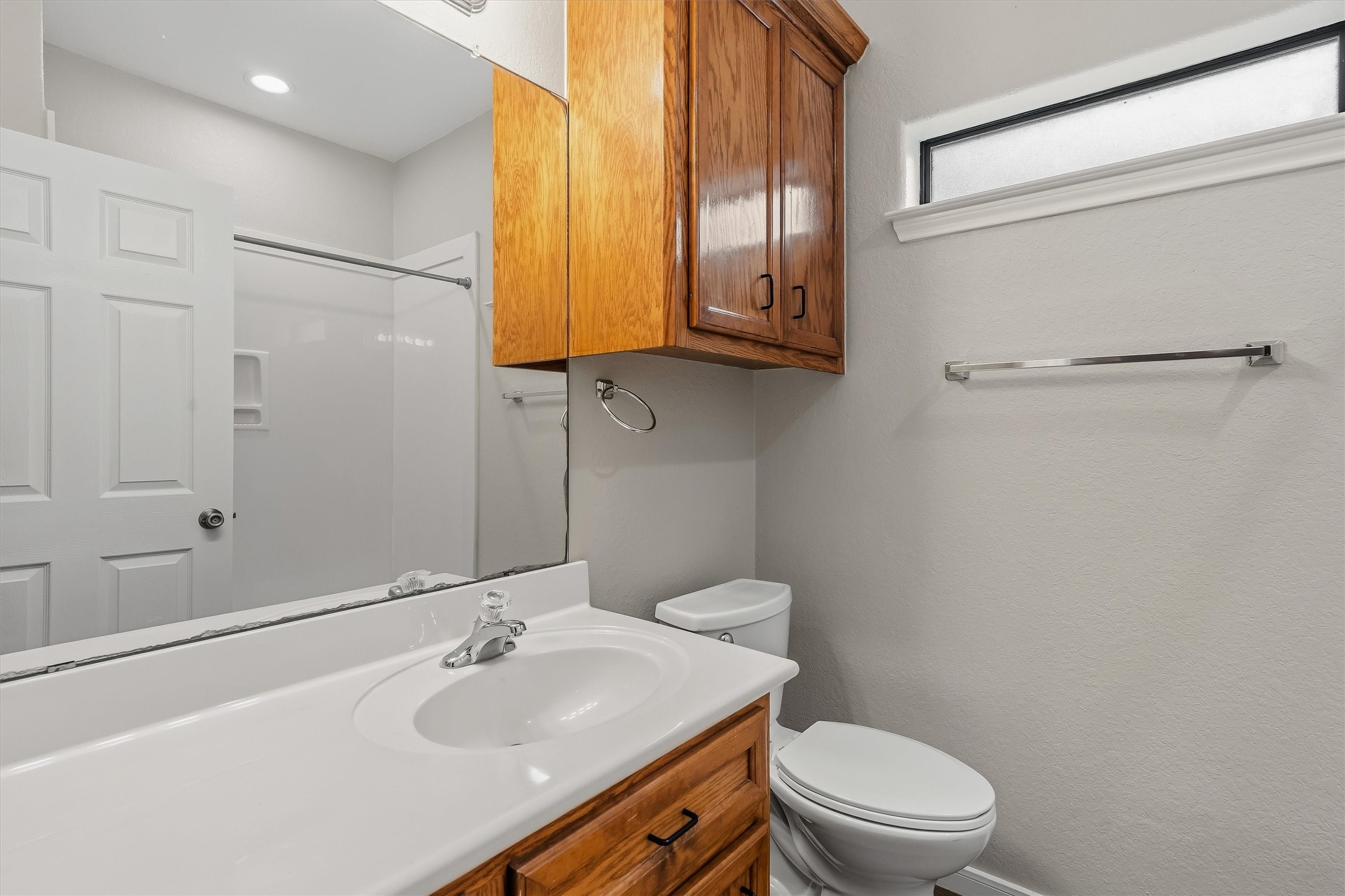 Second full bath, added storage space and tub/shower combo