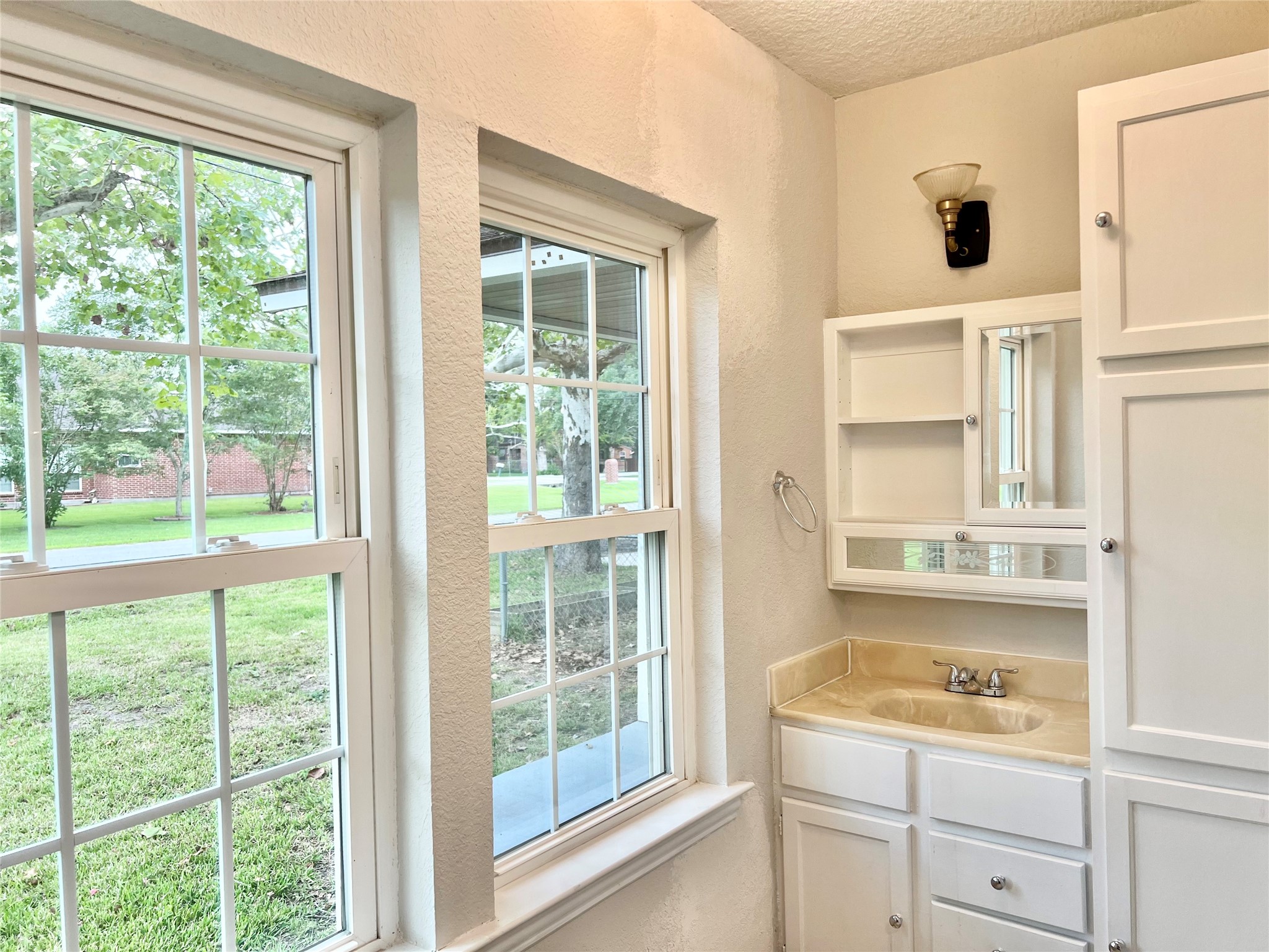 And part of the primary suite.  Wonderful energy efficient windows and natural lighting.
