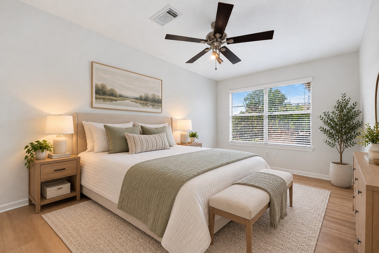 *Virtually Staged* Bedroom