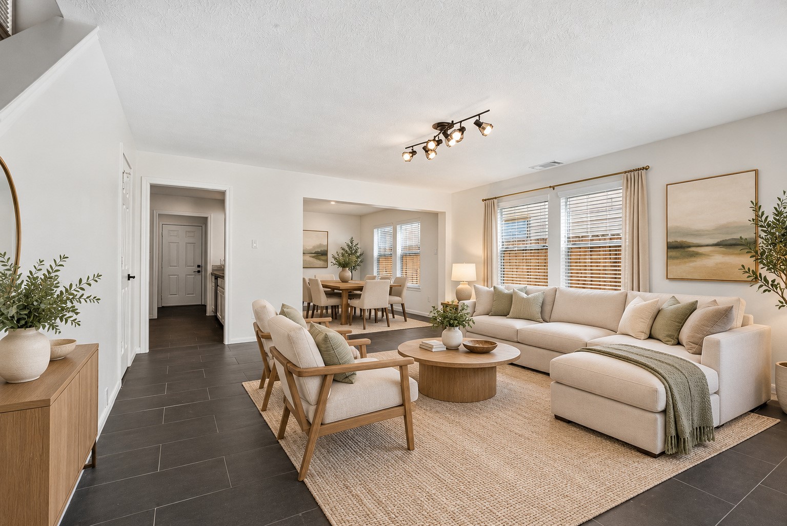 *Virtually Staged* Living room