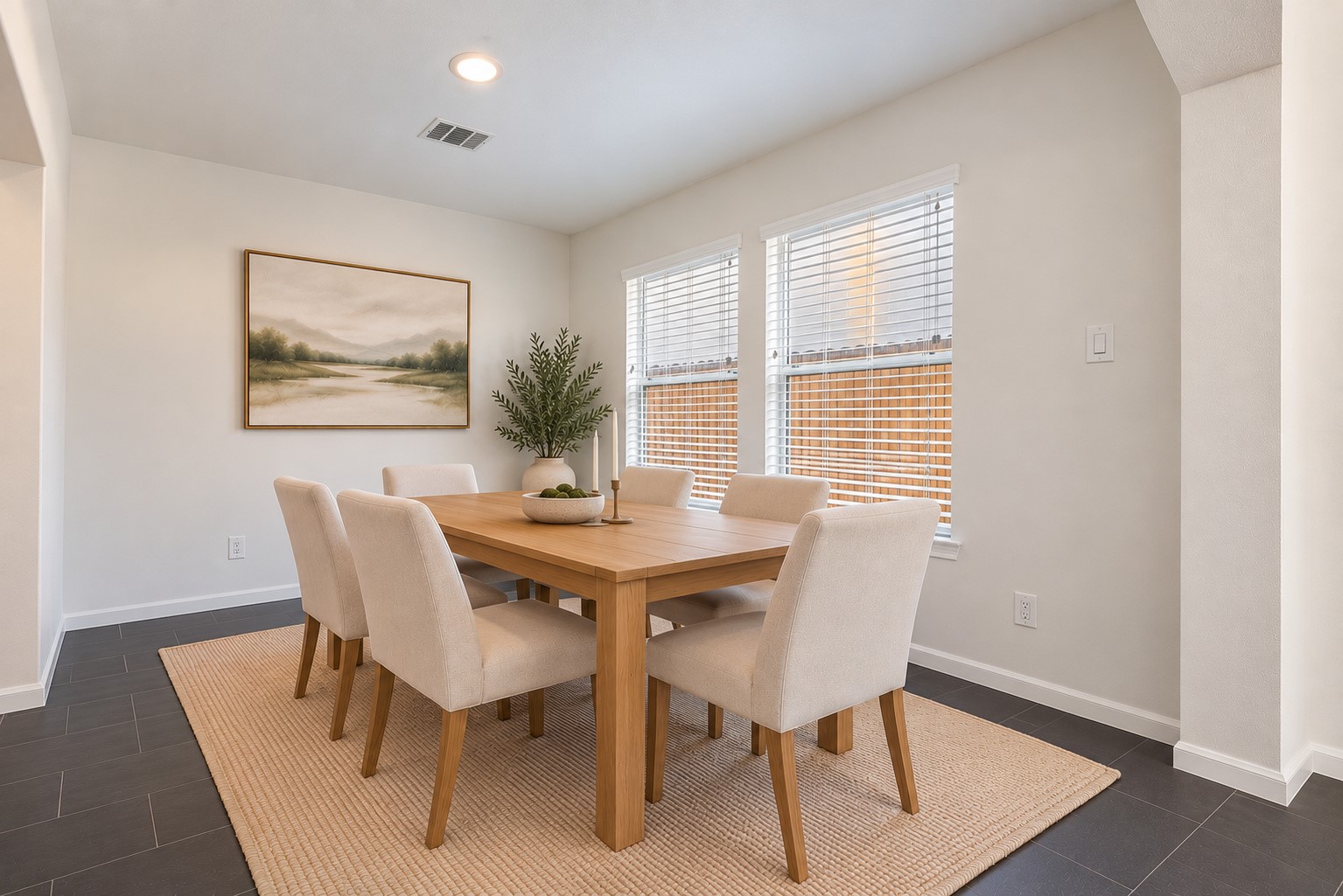 *Virtually Staged* Dining room