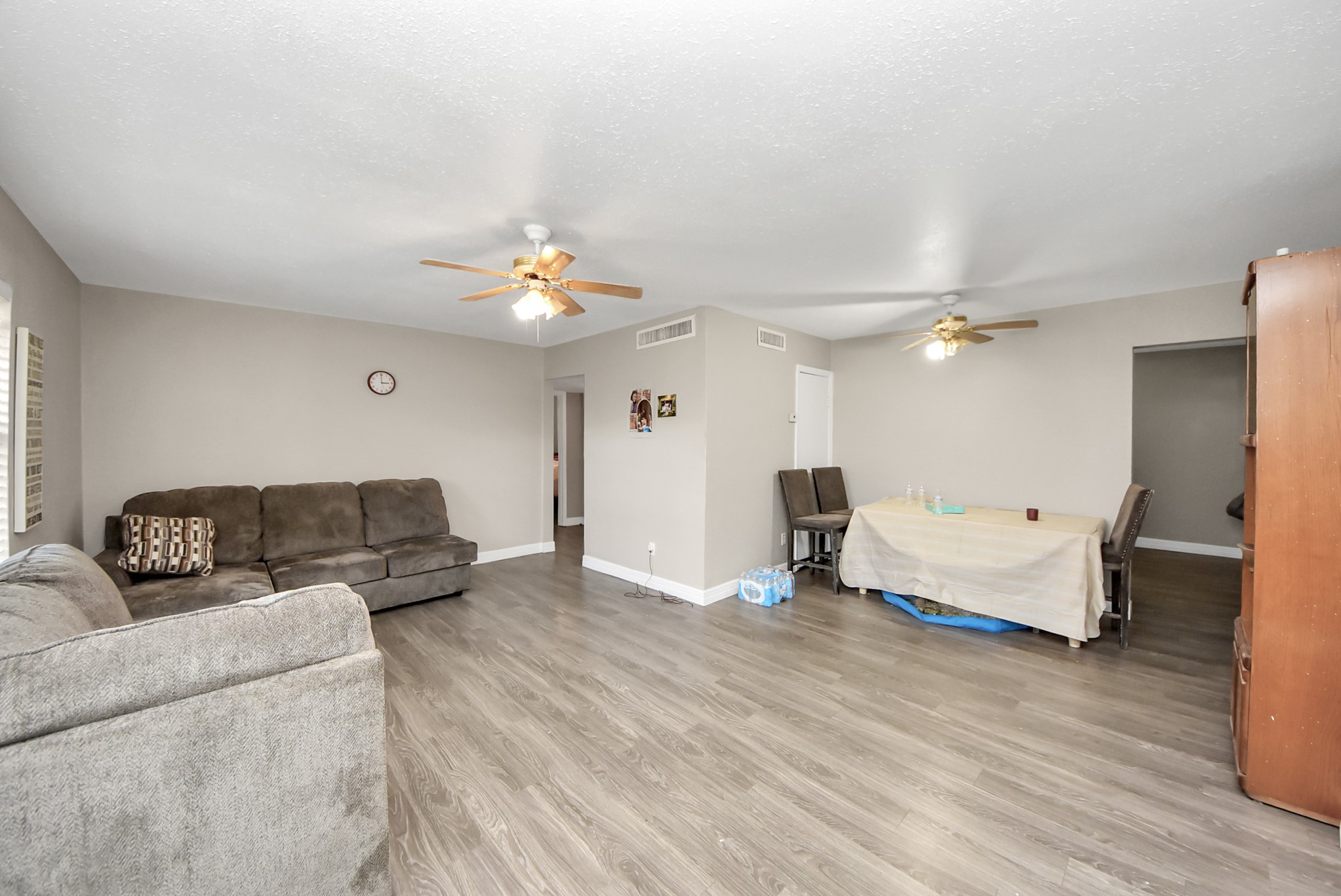 unit 1 Livingroom entry way view