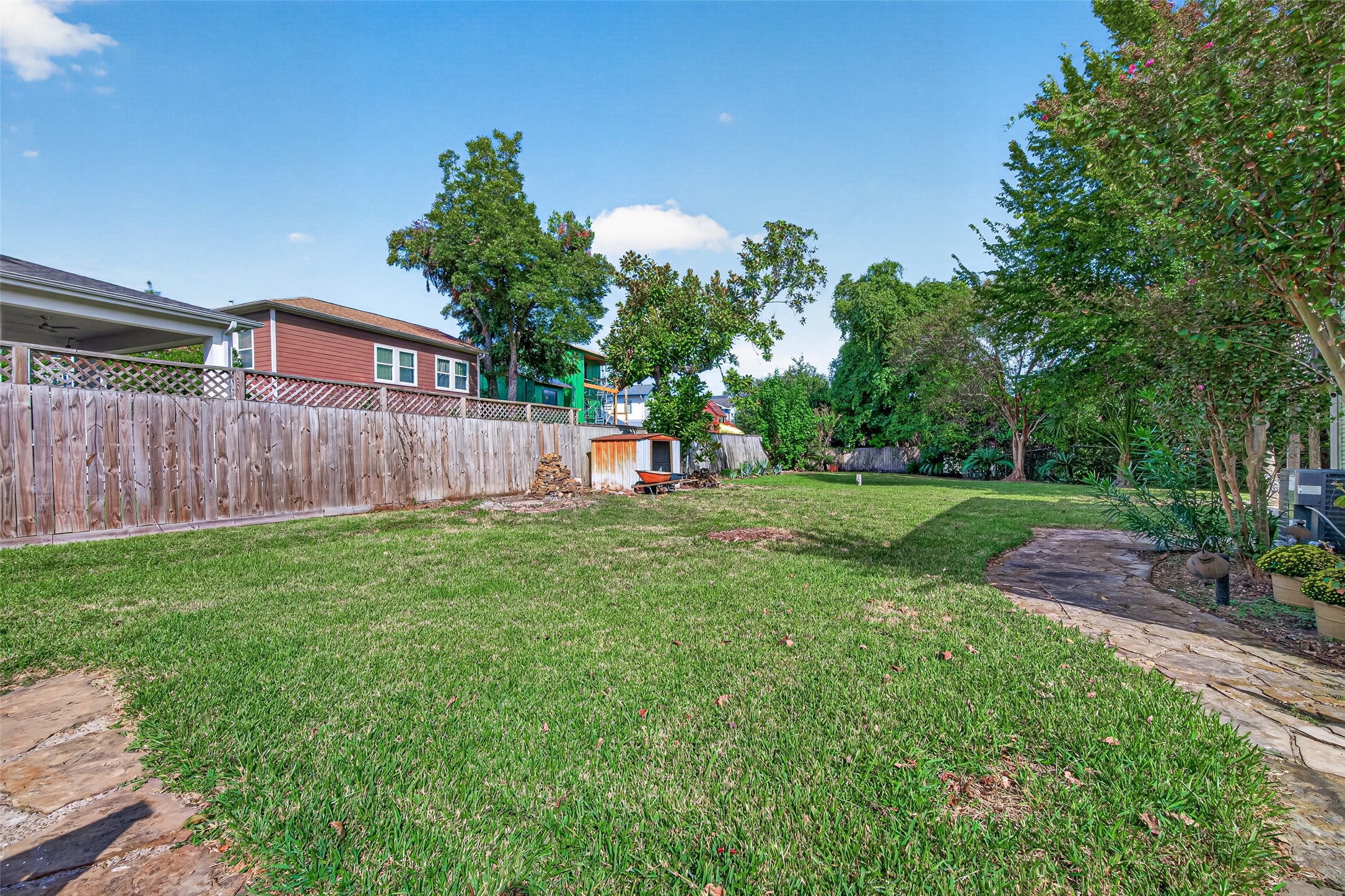 Spacious Backyard