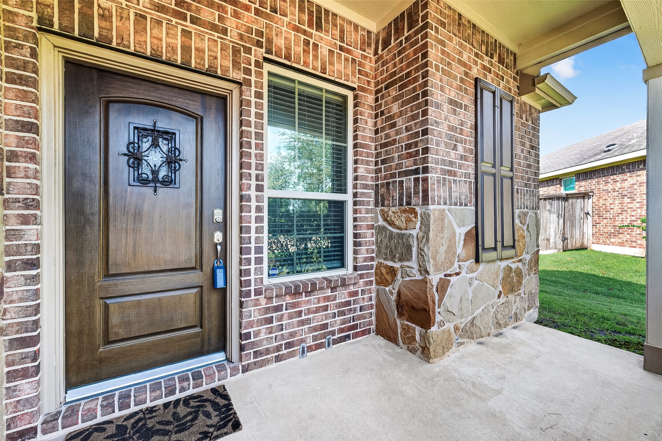 Front door step